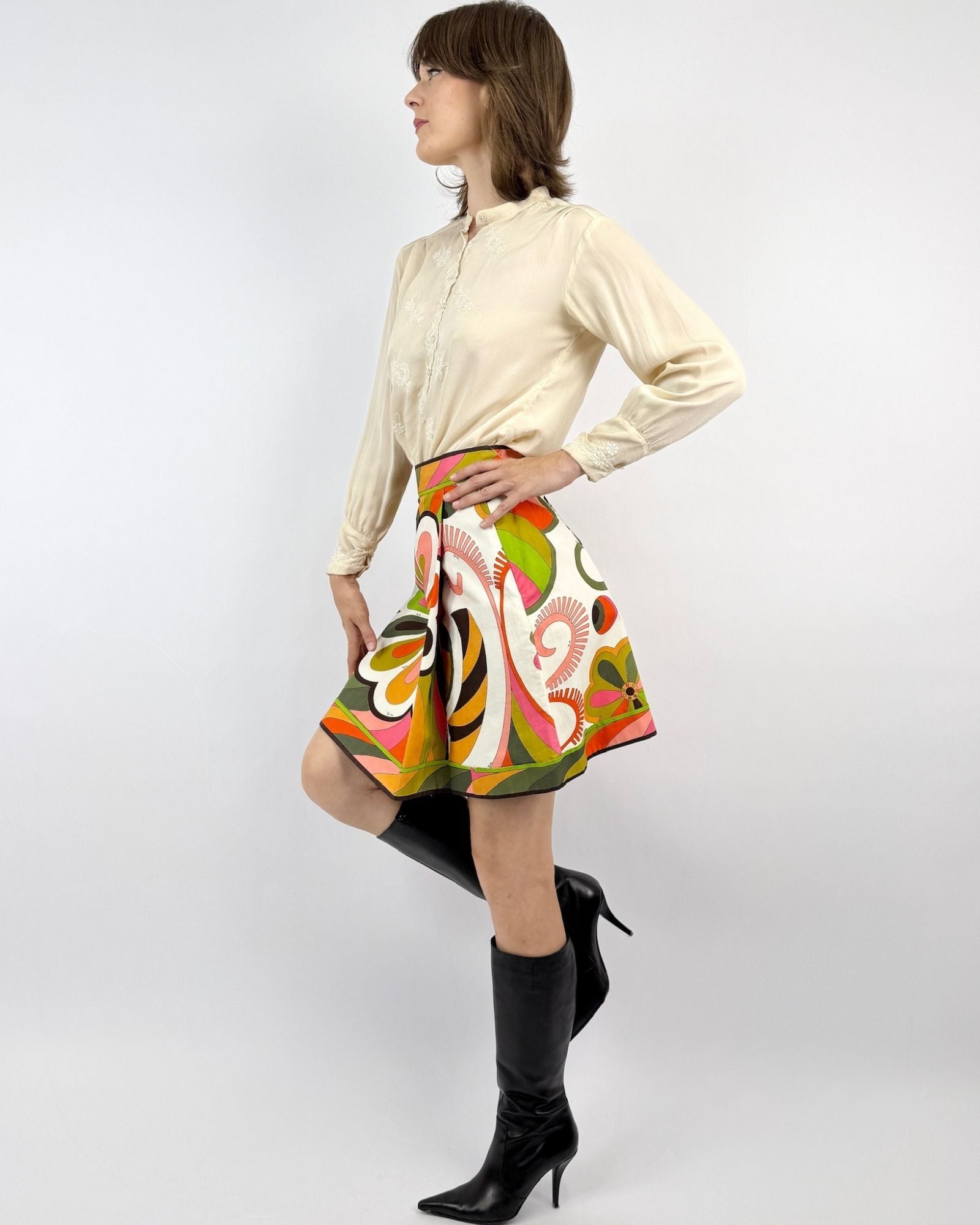 Pucci Flower Power Forever Skirt