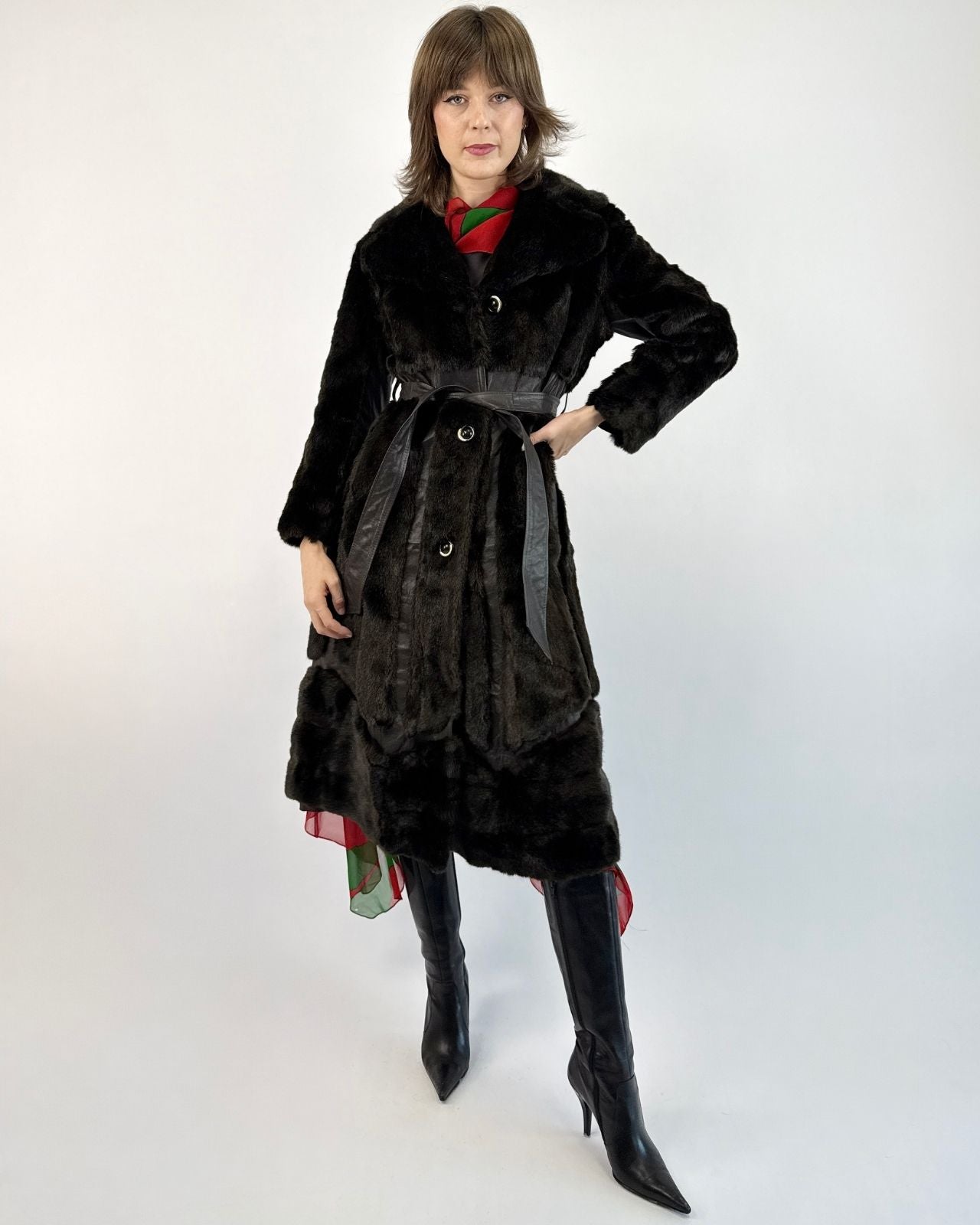 Jet Set Faux Fur Duster