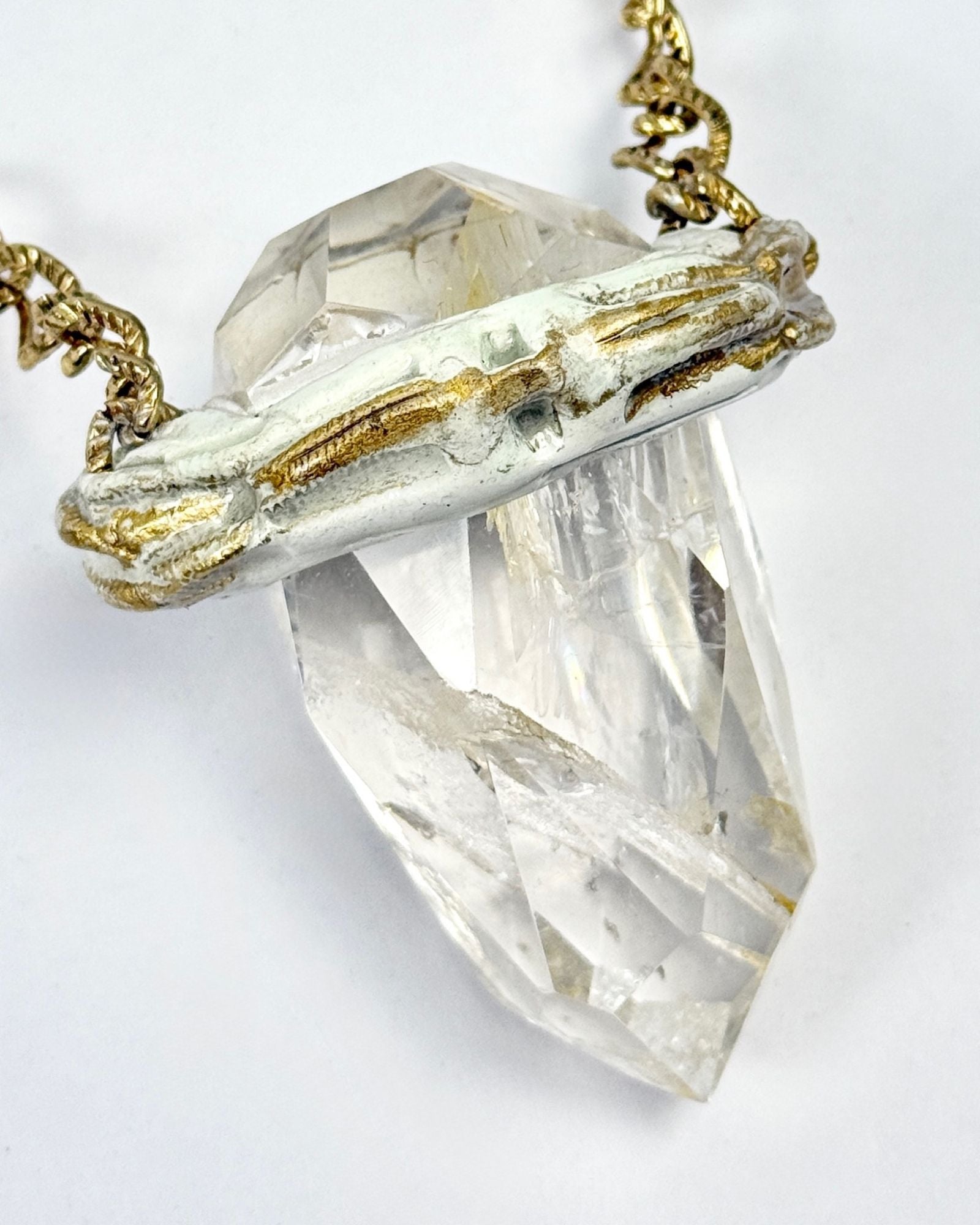 Adina Mills Clear Quartz Necklace