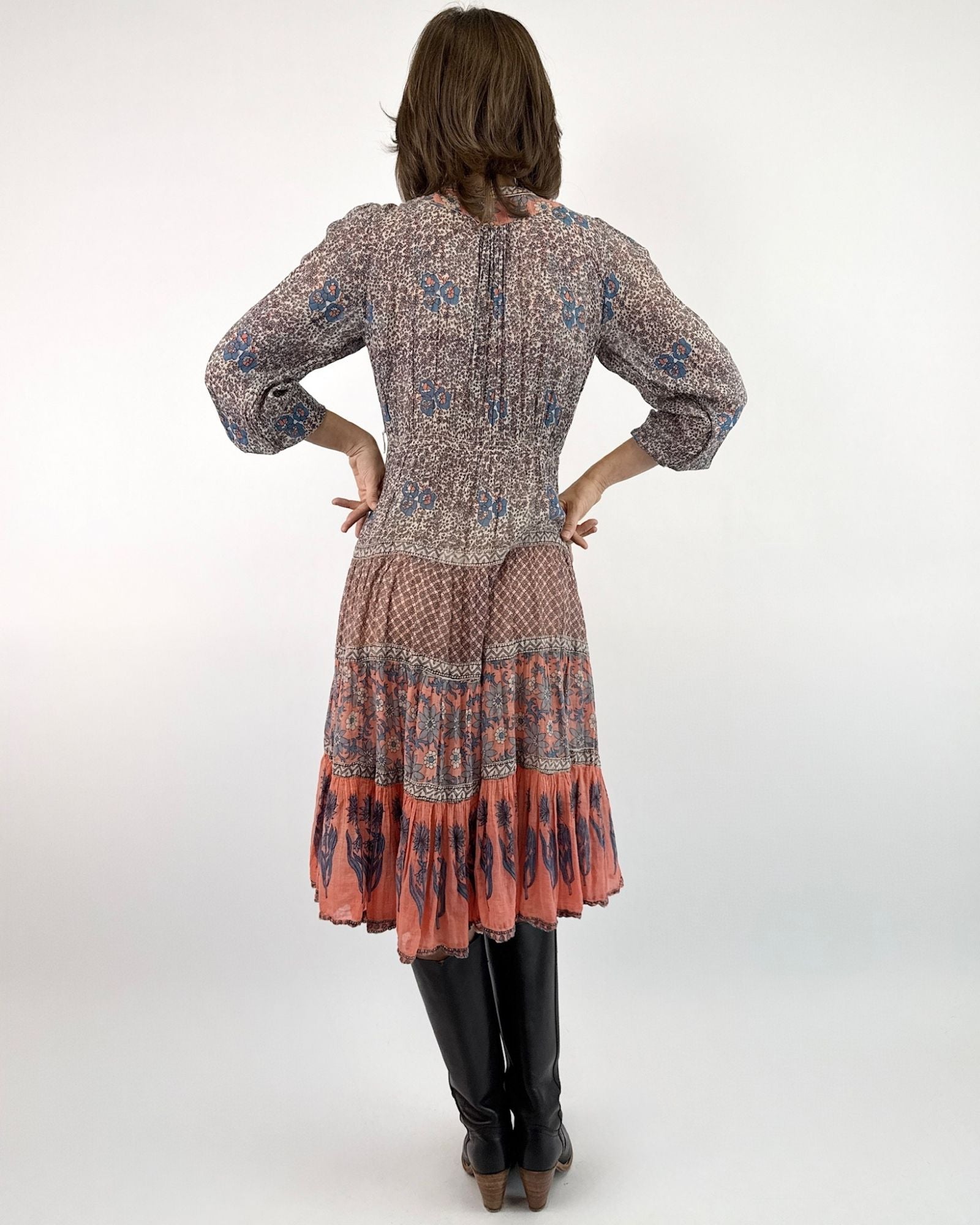 Fireside Floral Casa Blanca Sundress