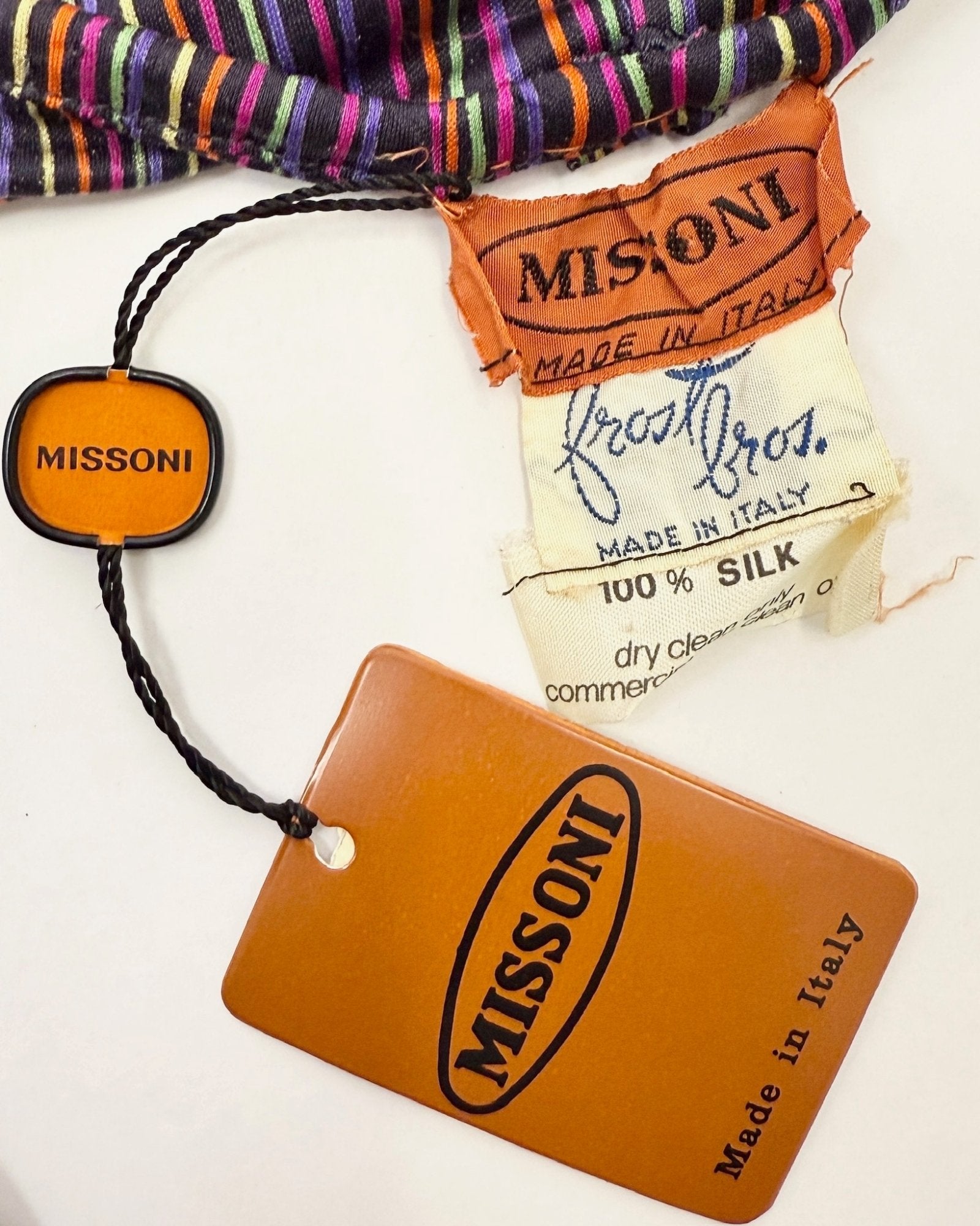 Missoni Deadstock Silk Wrap Skirt