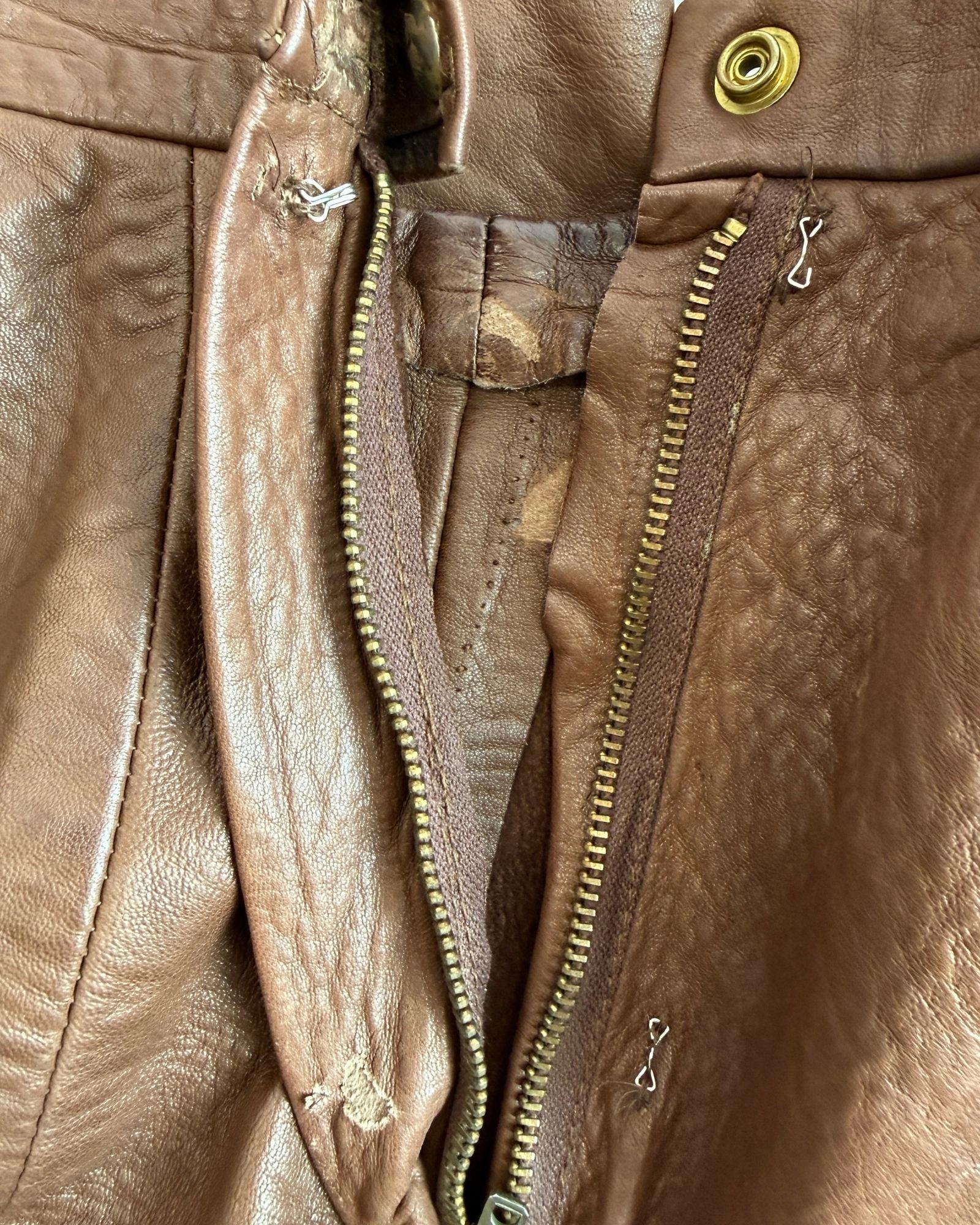 A Sweet Stroll Brown Buckskin Bell Bottoms