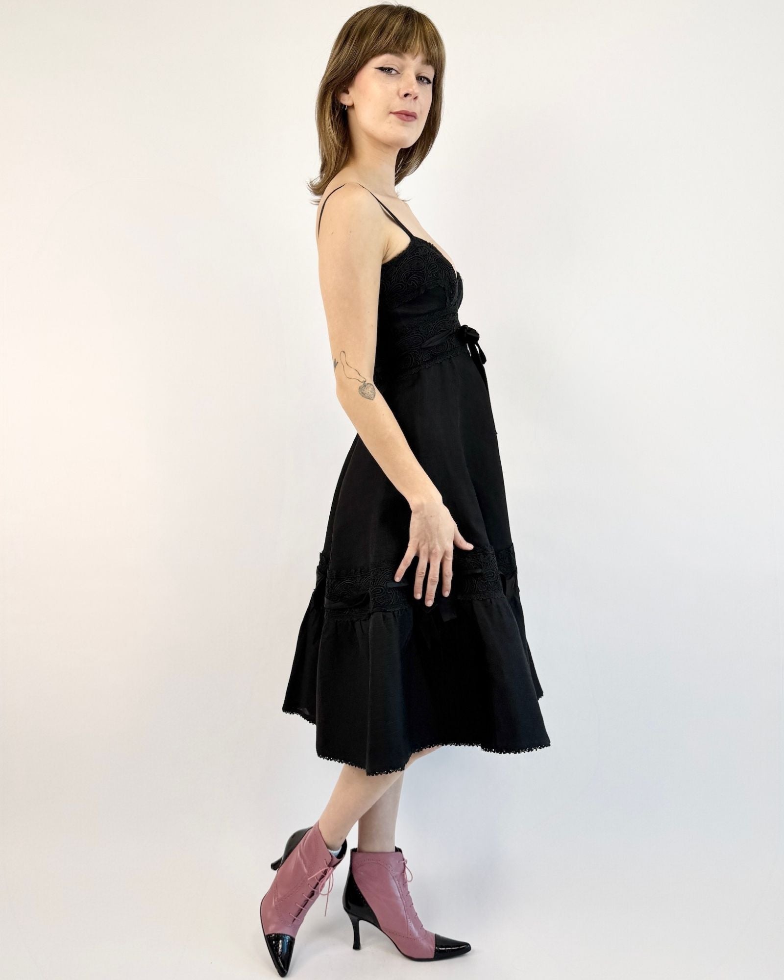 50s Idyllic LBD Cocktail Dress