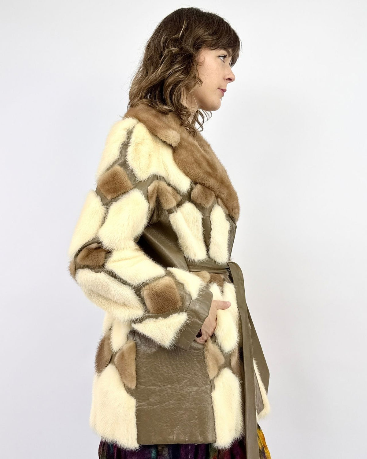 1960s Brave The Cold Fur Coat