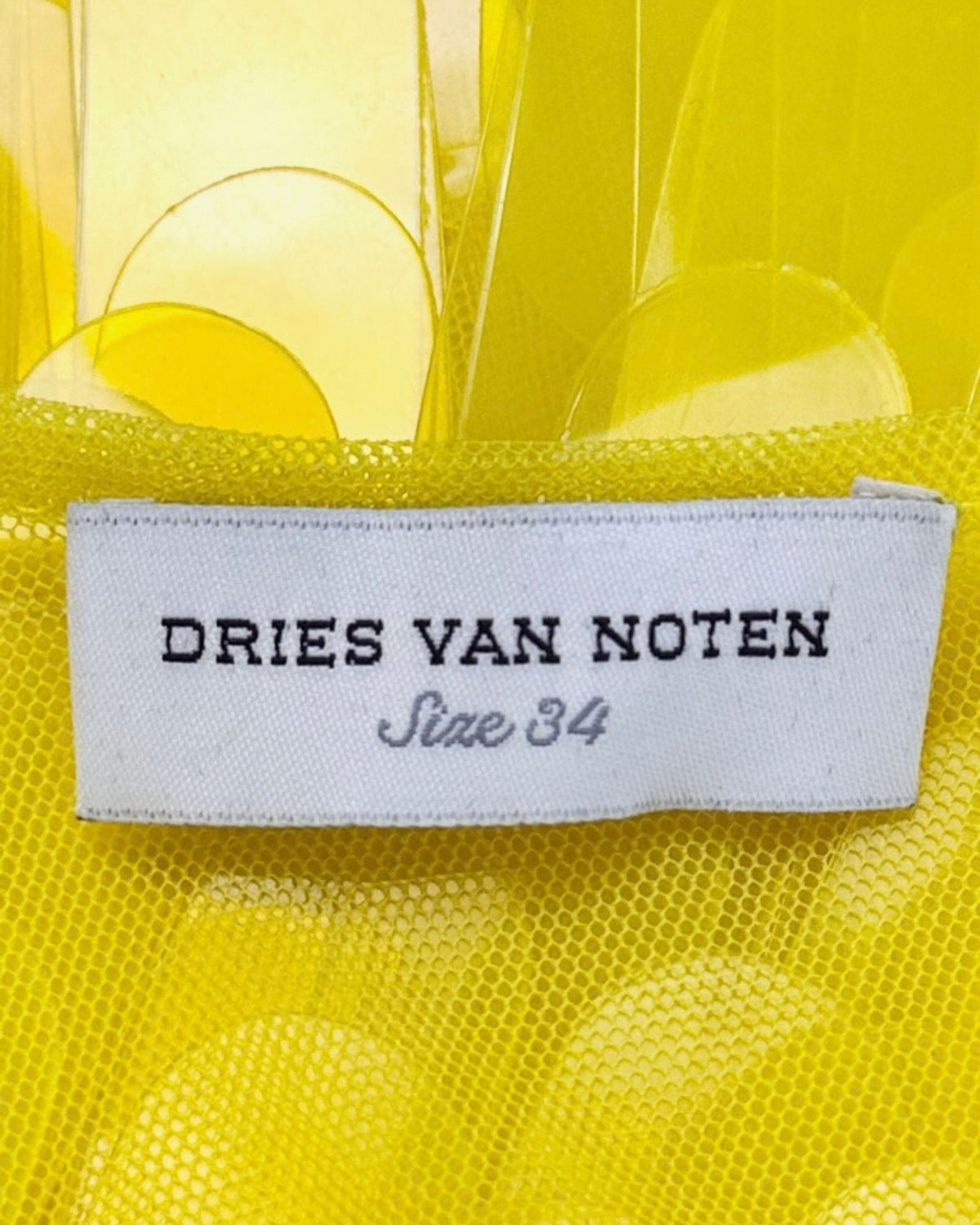 Dries Van Noten A Canary Song Top