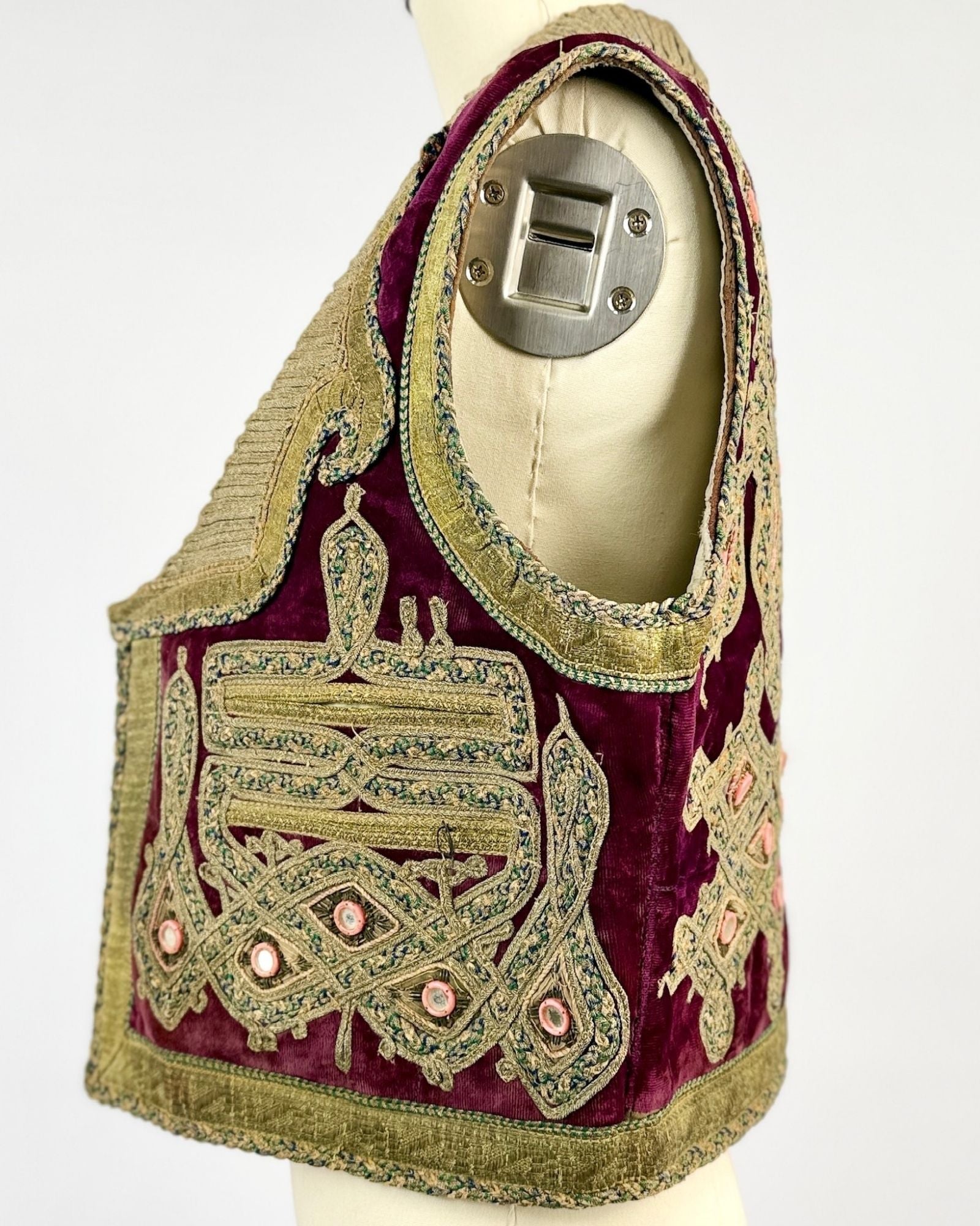 Purple Moroccan Vest