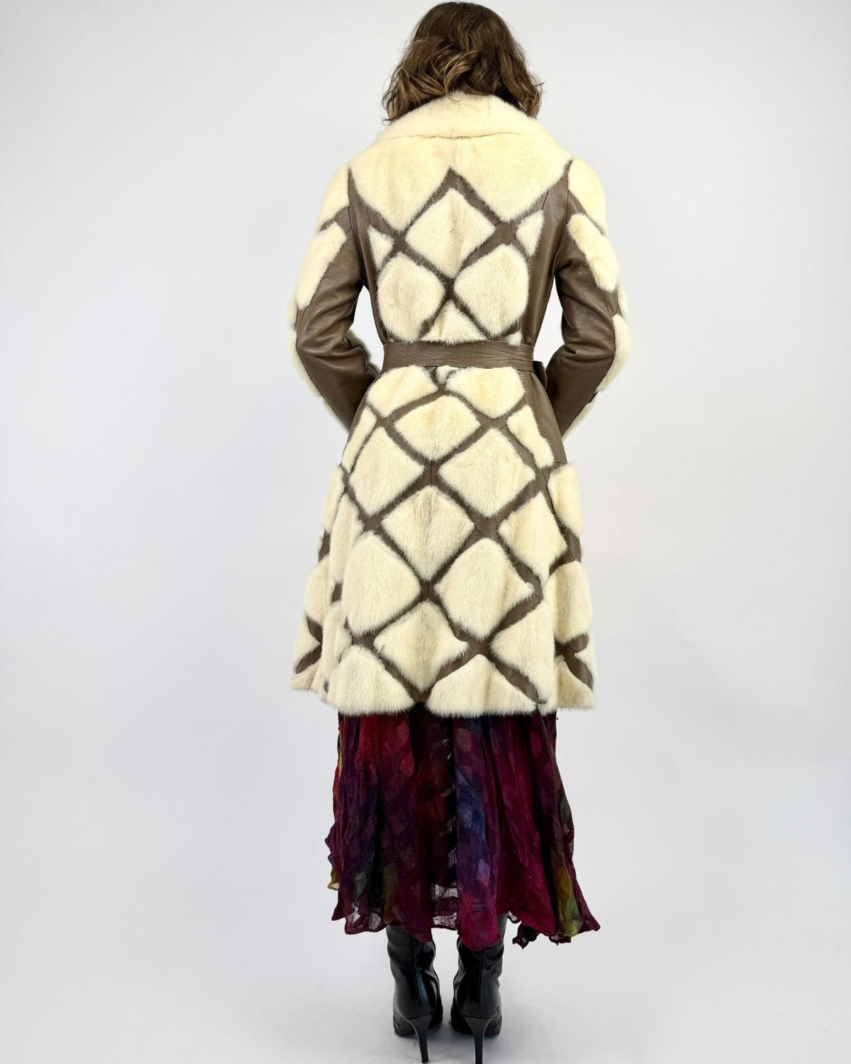 Cut Like Diamonds Mink Coat