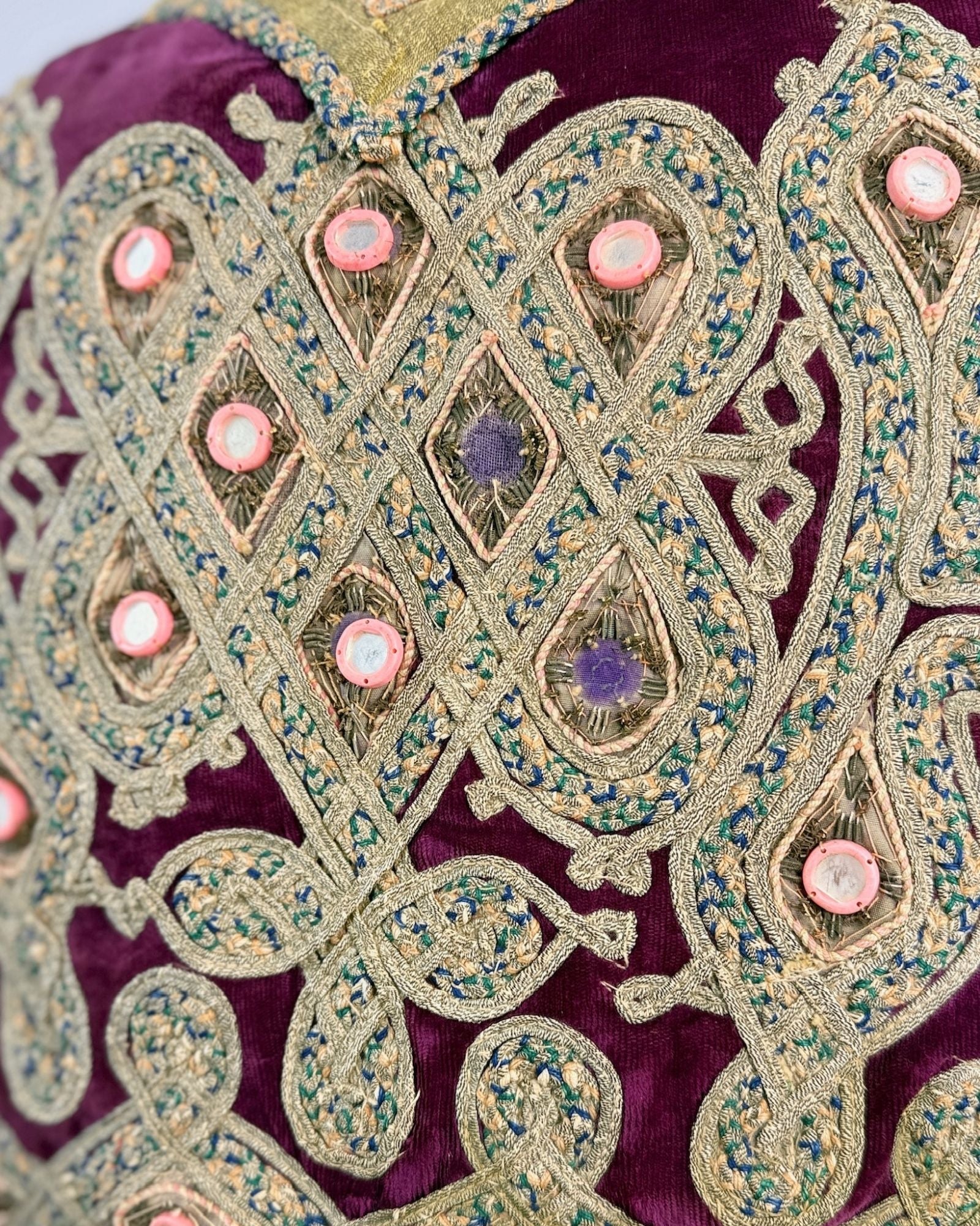 Purple Moroccan Vest