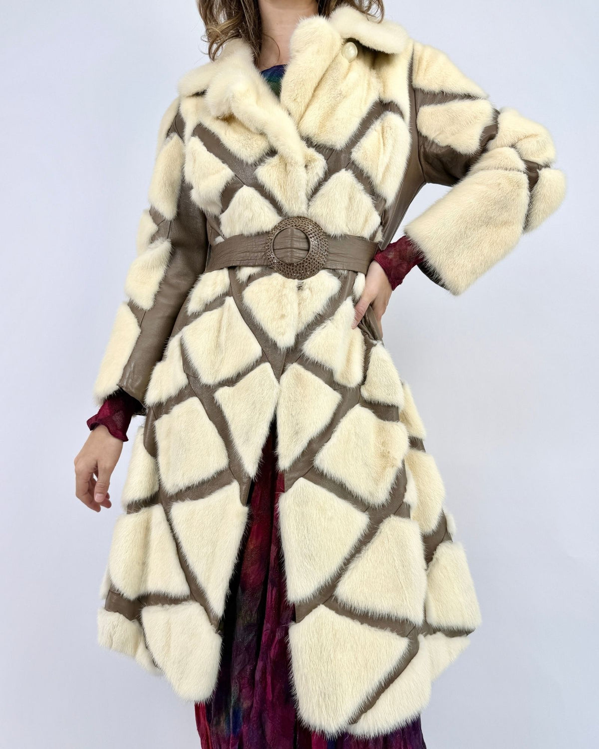 Cut Like Diamonds Mink Coat
