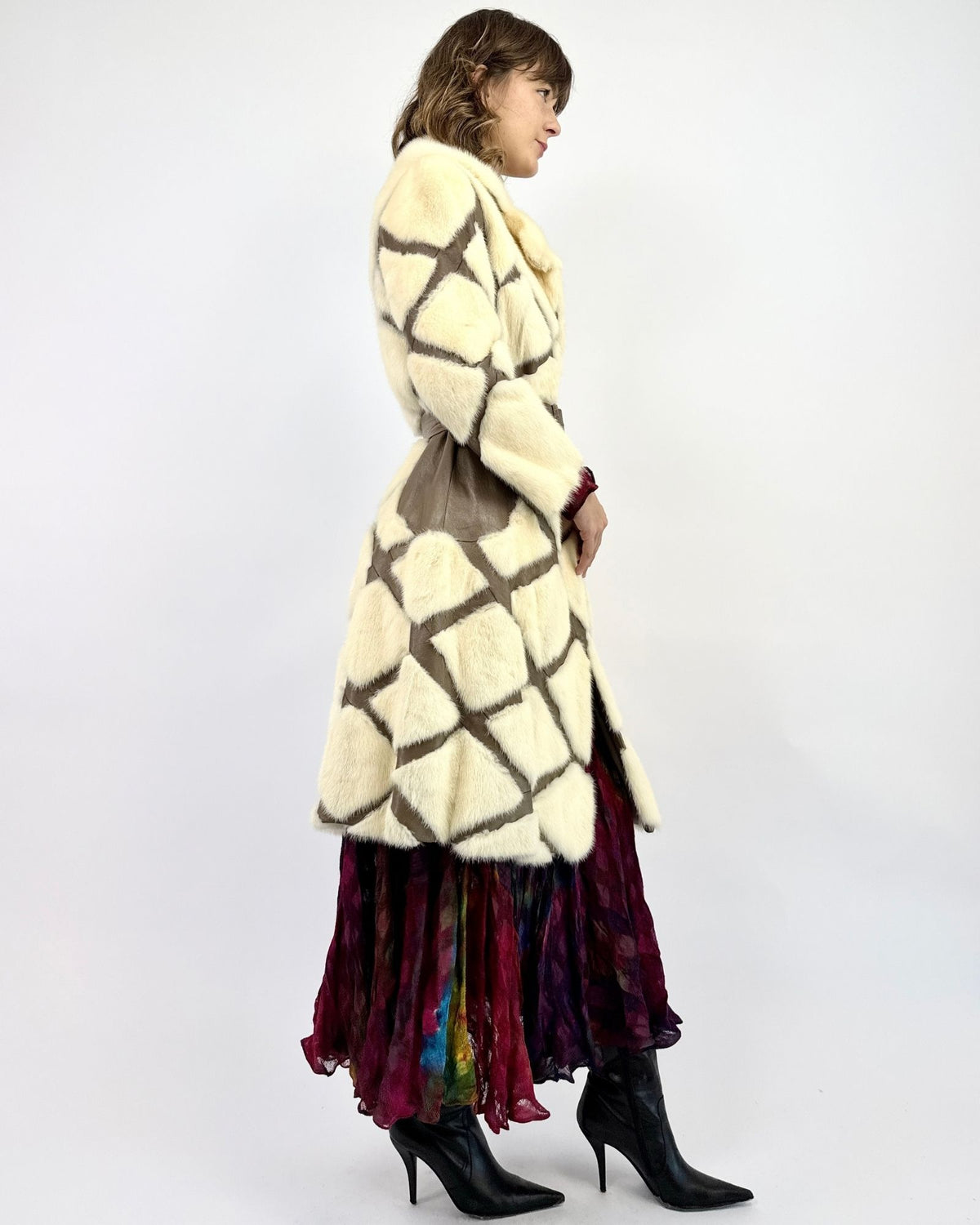 Cut Like Diamonds Mink Coat