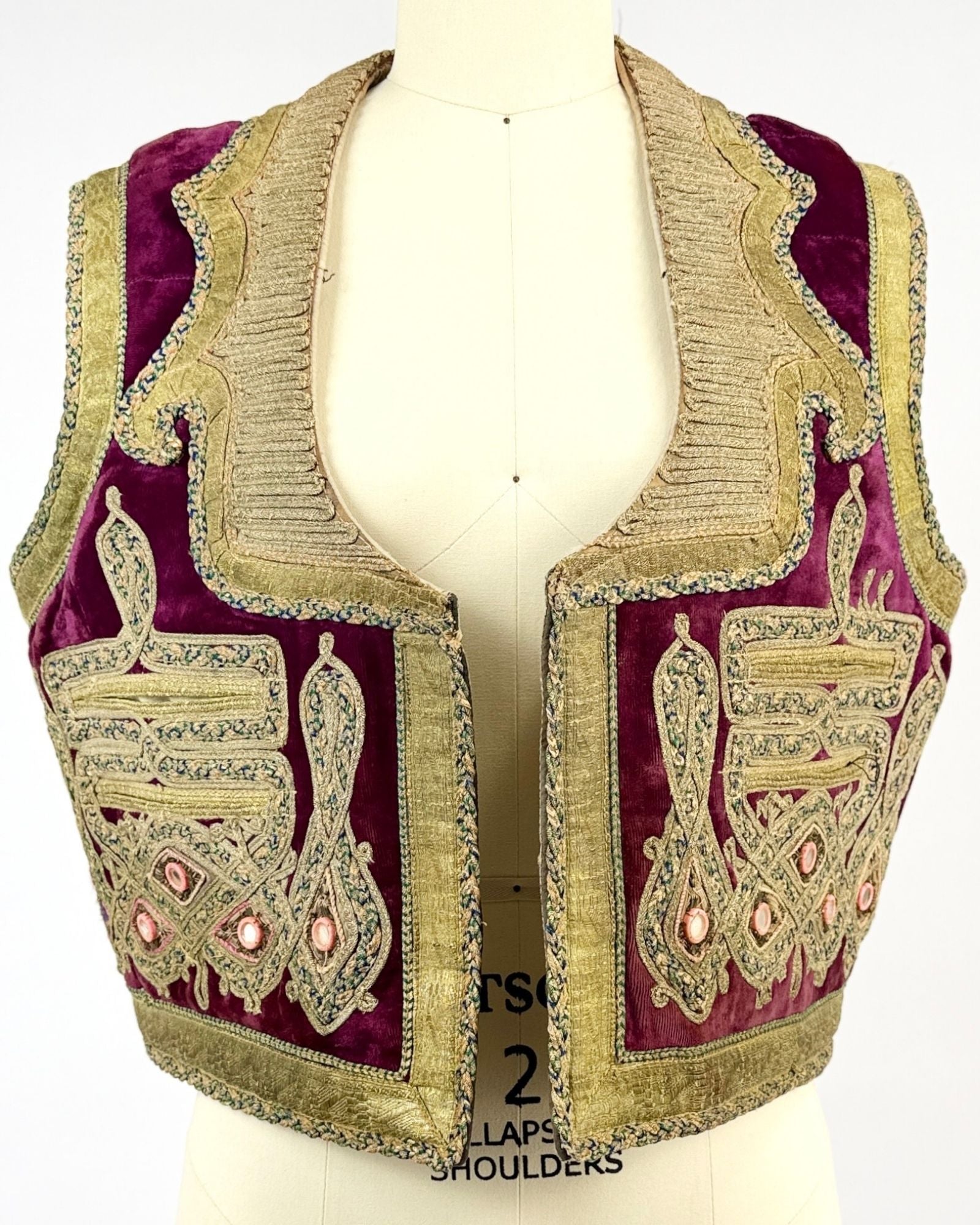 Purple Moroccan Vest