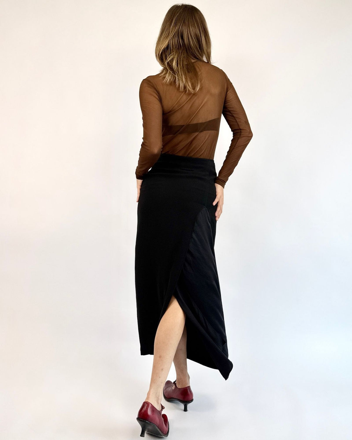Jean Paul Gaultier Lines Refined Skirt
