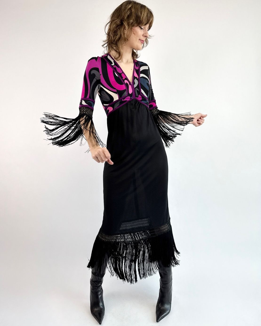 60s Emilio Pucci Swing High Dress