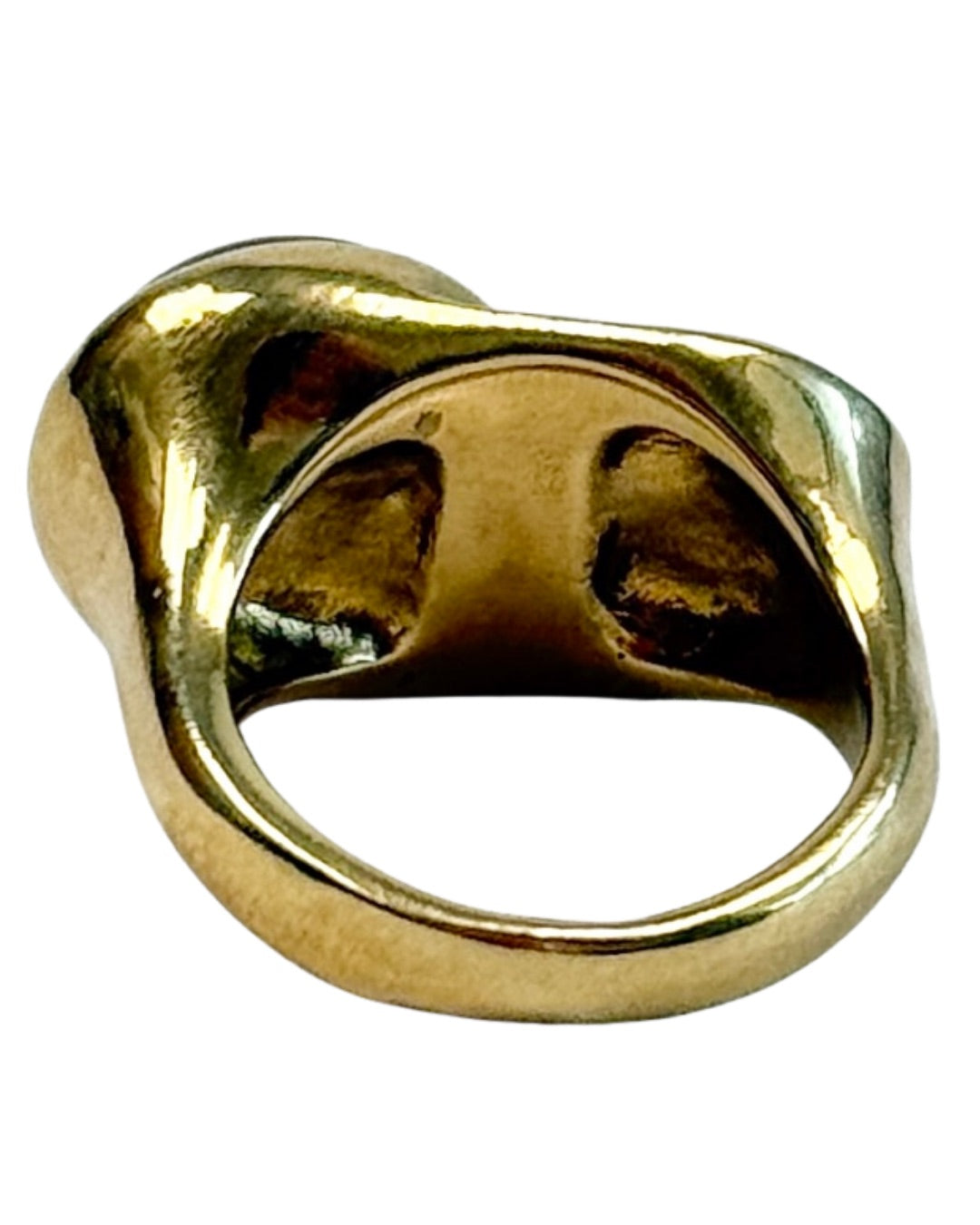 Seaworthy 10k Yellow Gold Lapis Esposa Ring