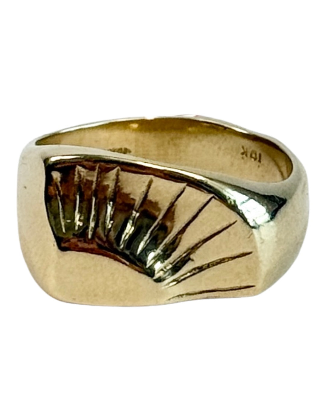 Seaworthy 10k Yellow Gold Rae Ring