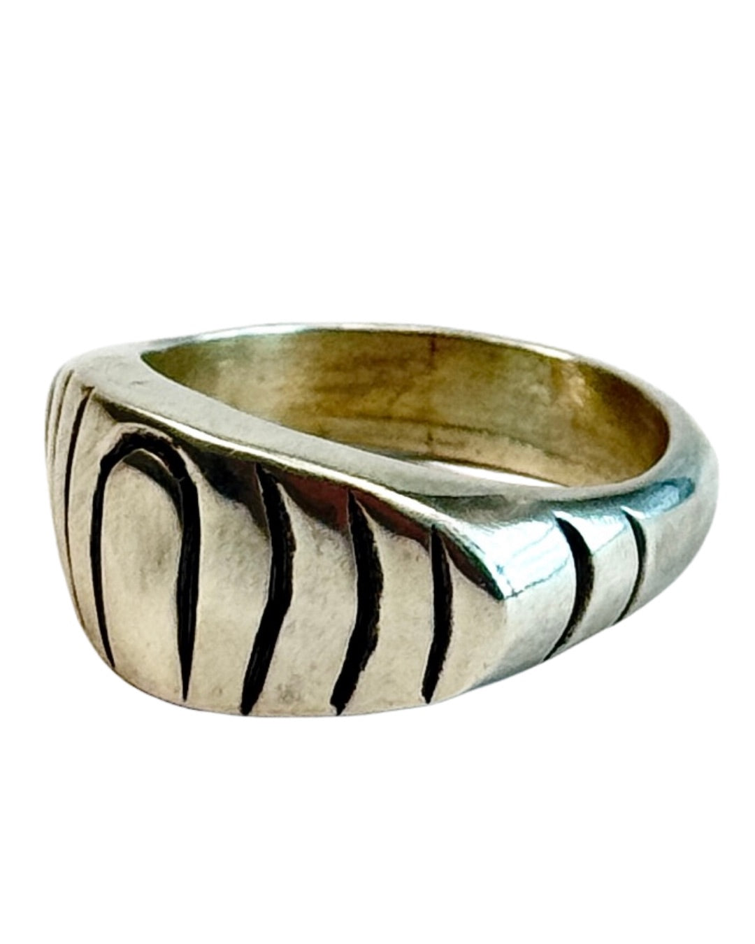 Seaworth Deco Lyptae Ring Sterling