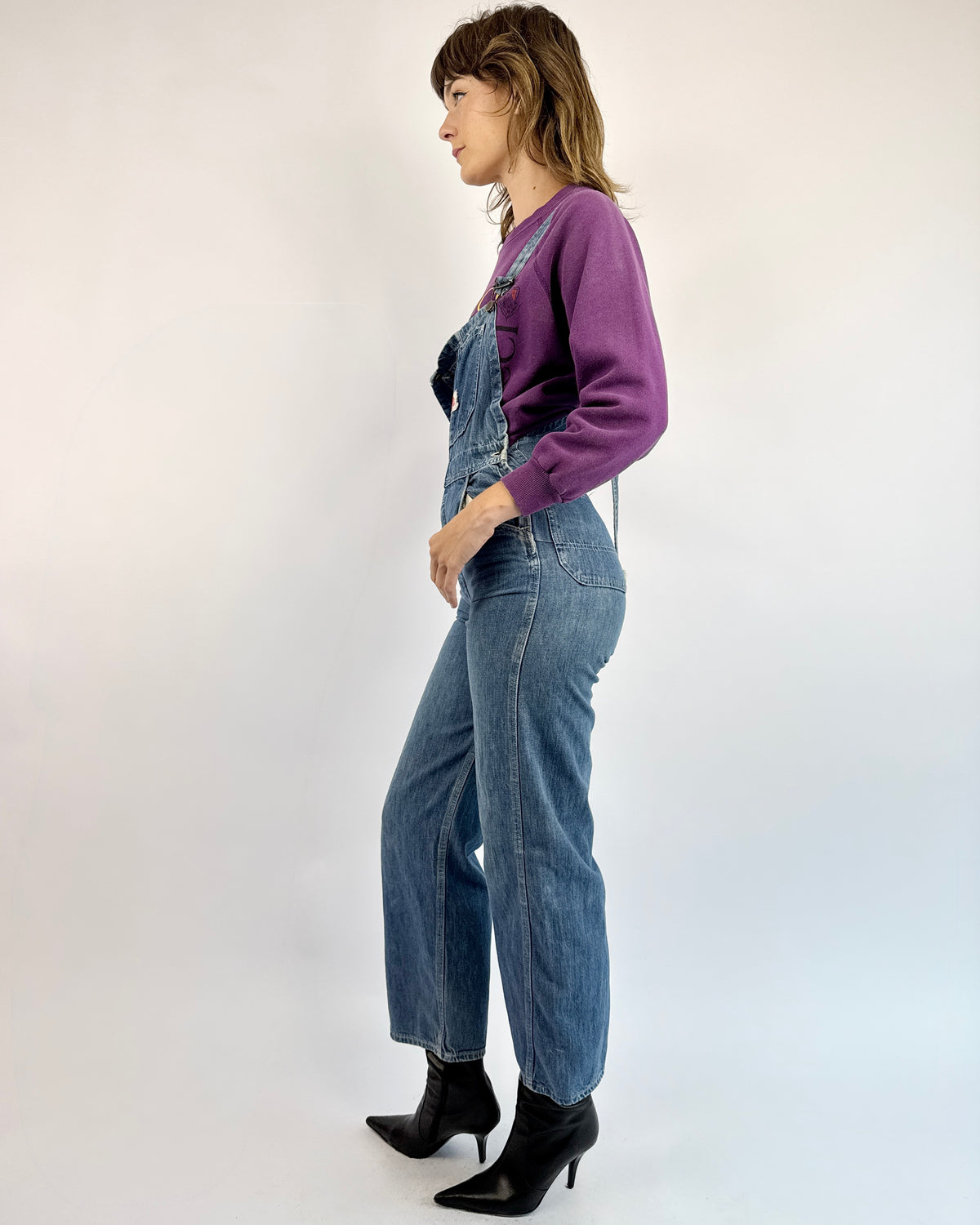 Round N' Round House DenIm Overalls