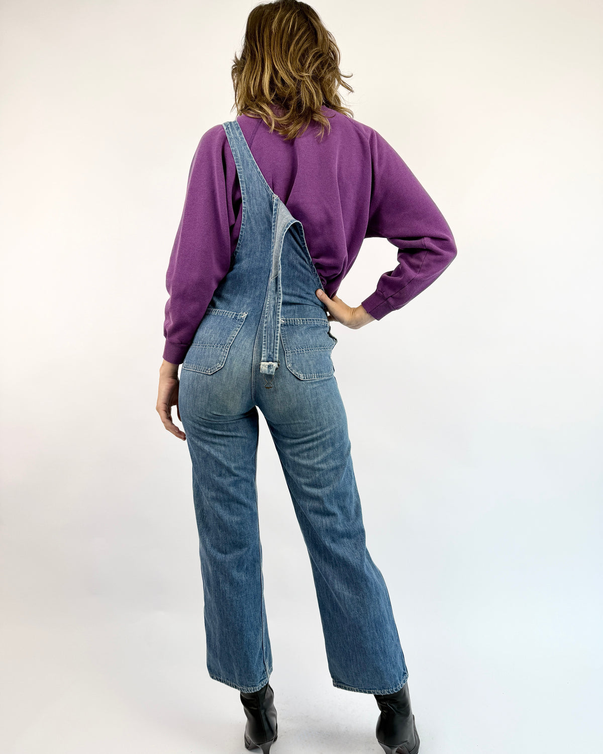 Round N' Round House DenIm Overalls