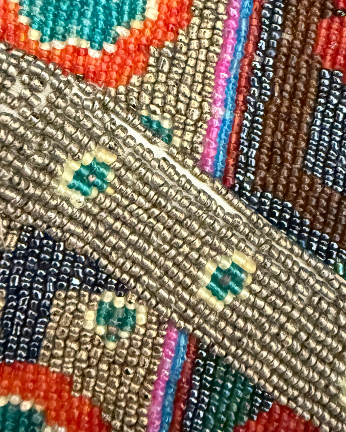 Beaded Floral Bag