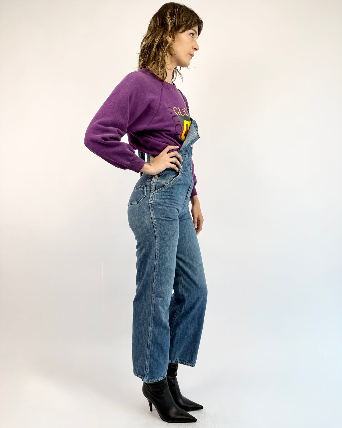 Round N' Round House DenIm Overalls