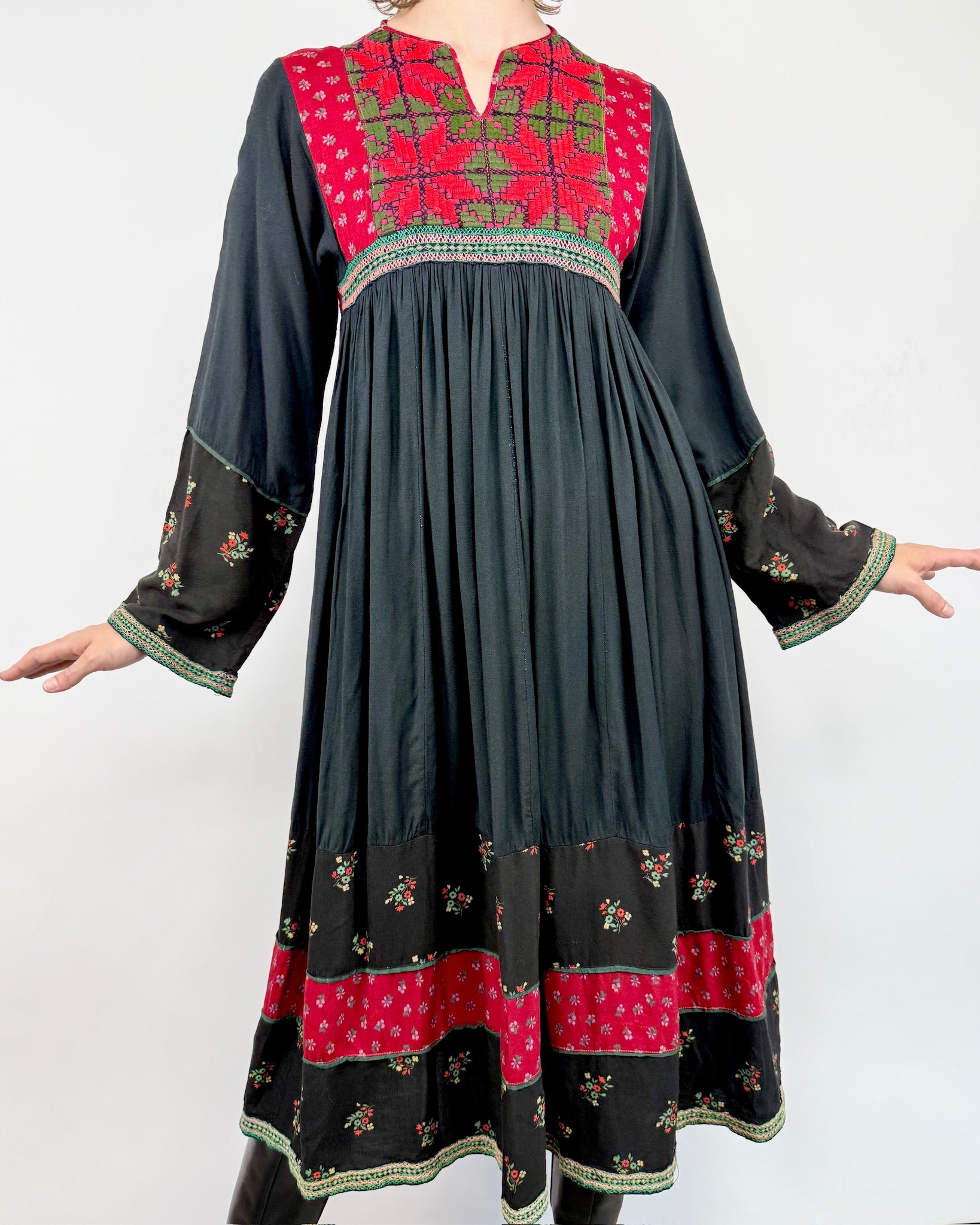 Artisana Embroidered Maxi Dress