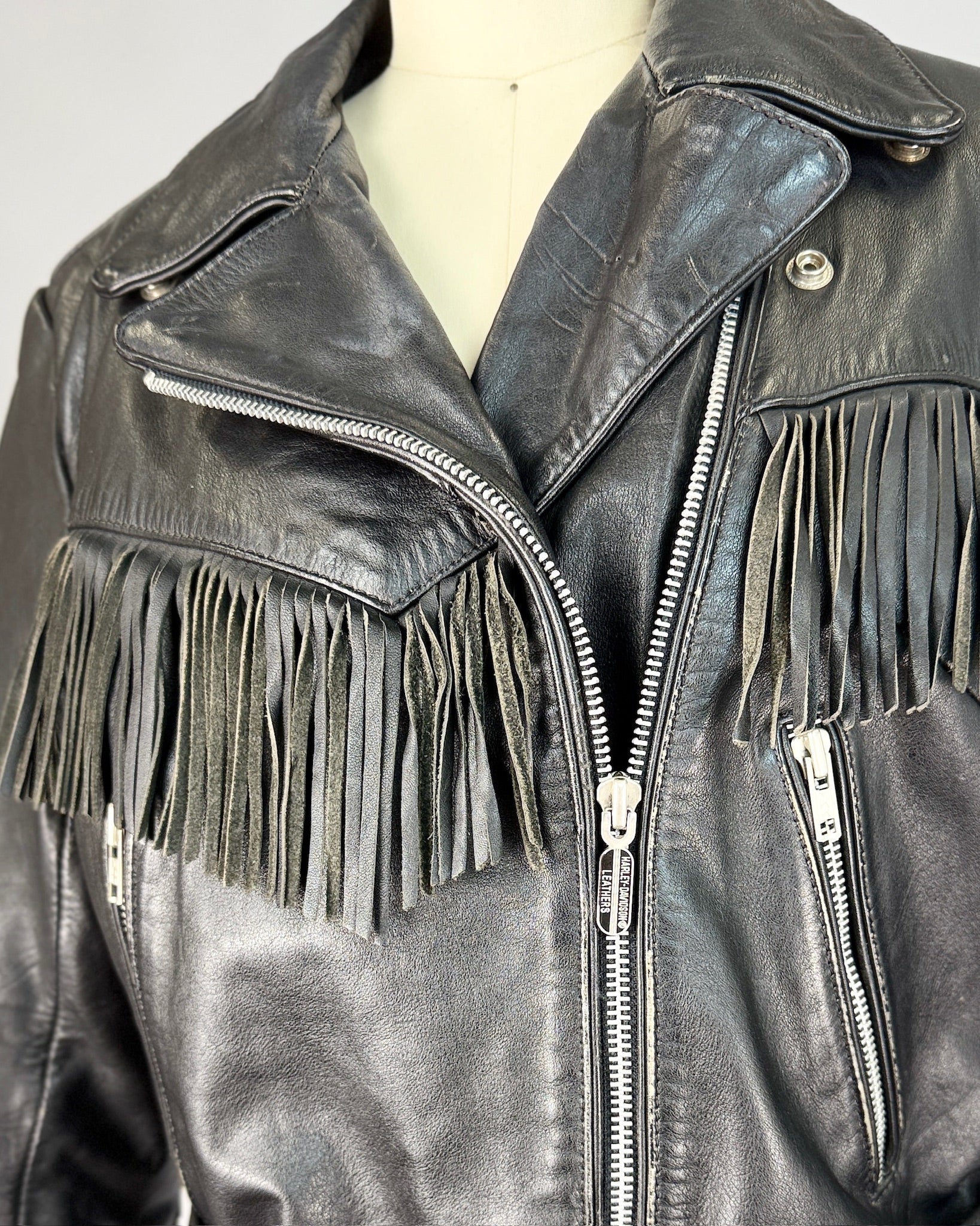 Harley Davidson Fringe Leather Jacket