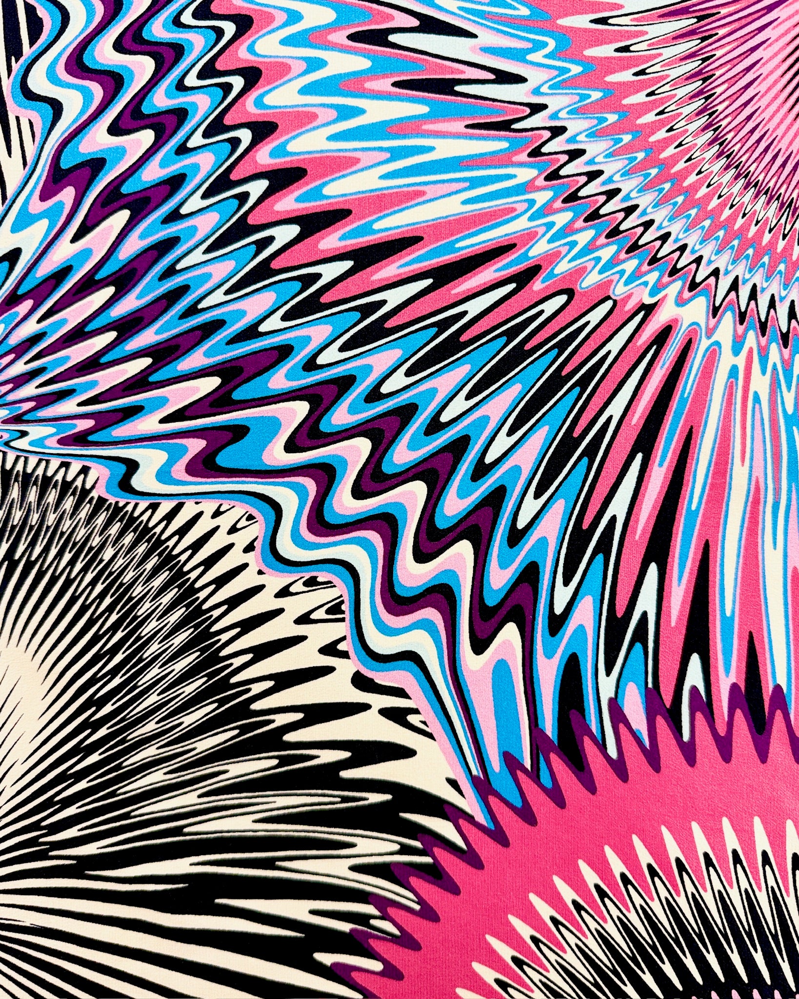 Missoni Neon Candy Silk Scarf