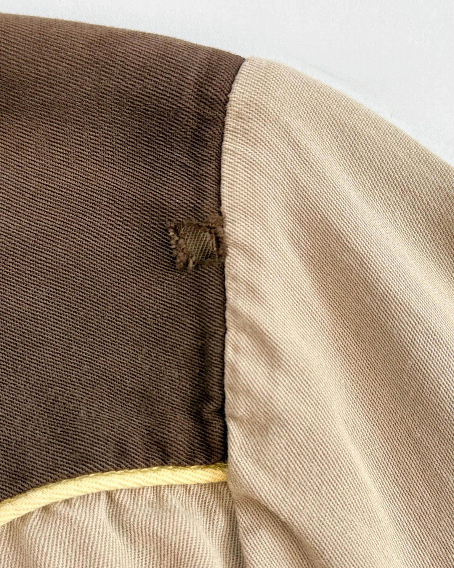 H Bar C Brown Chainstitch Pearl Snap