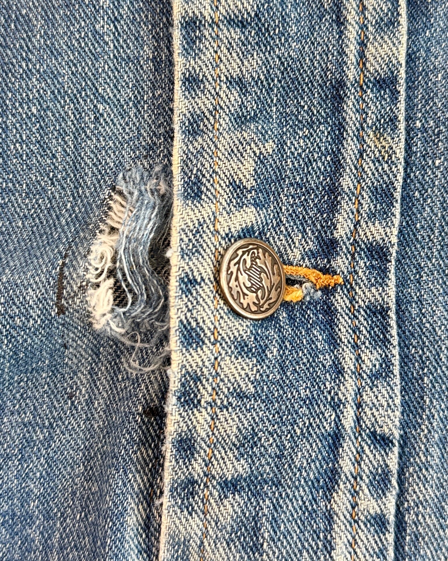 60s Dickies Paper Thin Denim Jacket