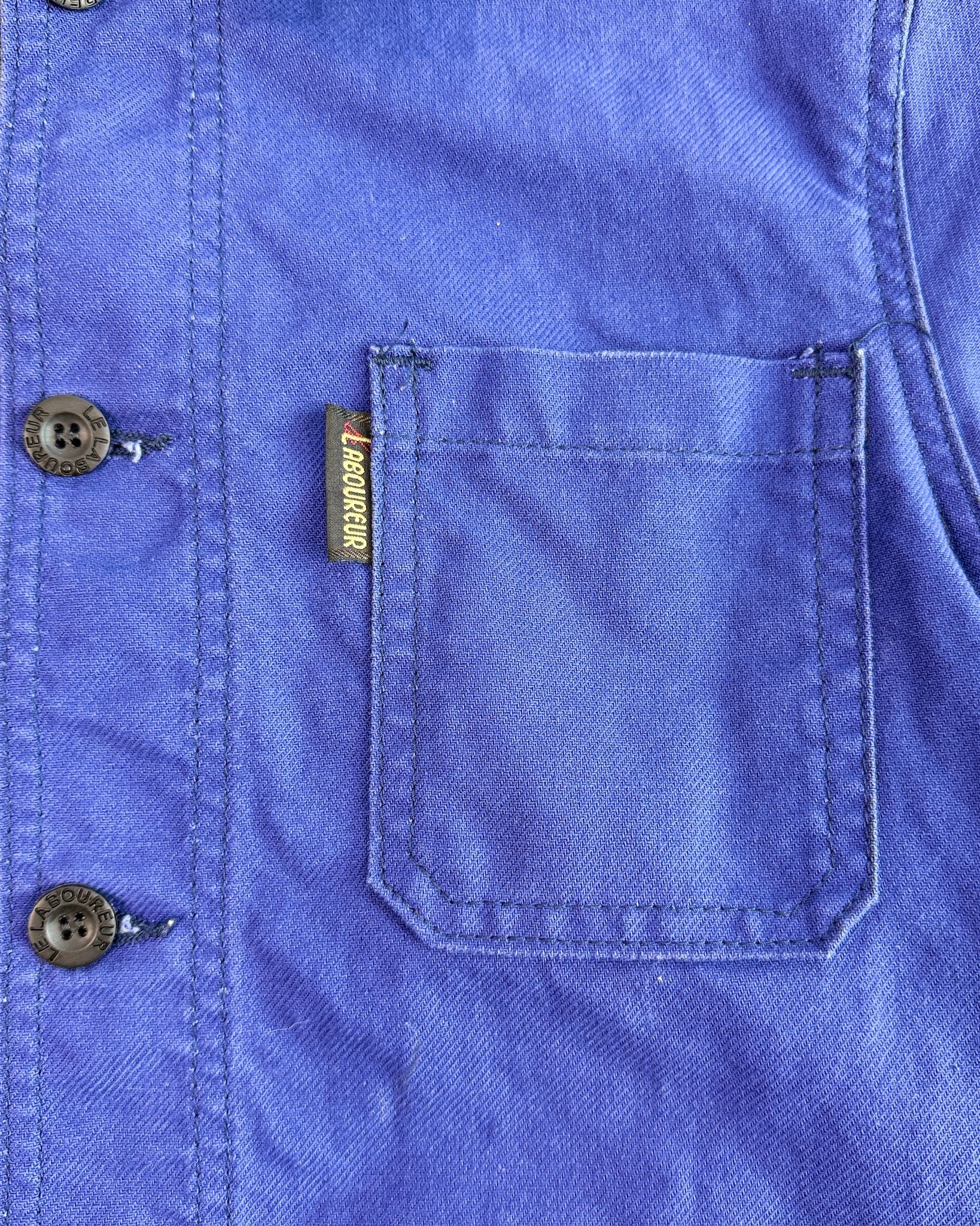 French Blue Workwear Jacket