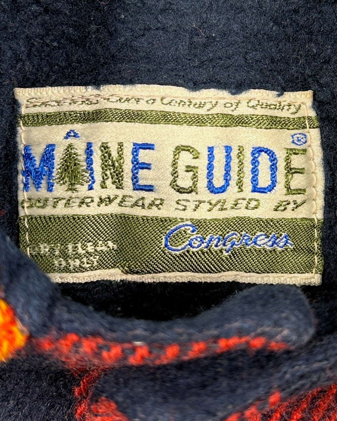 Wool Lined Plaid Jacket