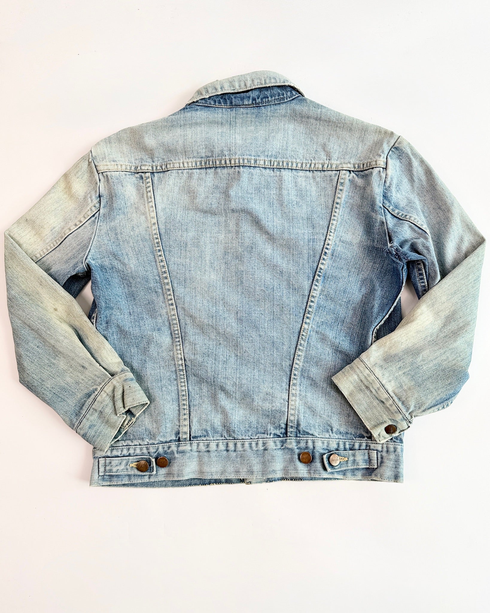 Perfectly Faded Wrangler Denim Jacket