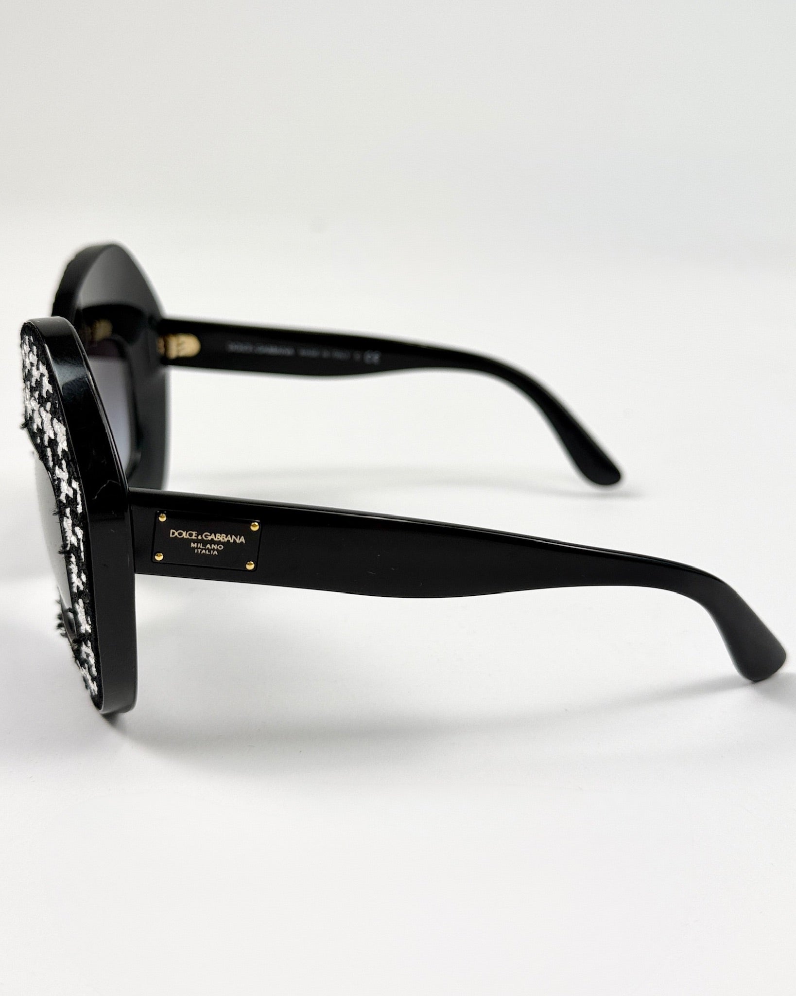 Dolce and Gabbana Tweed Sunglasses