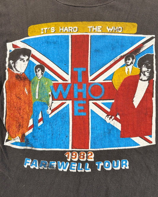 The Who 1982 Farewell Tour Tee