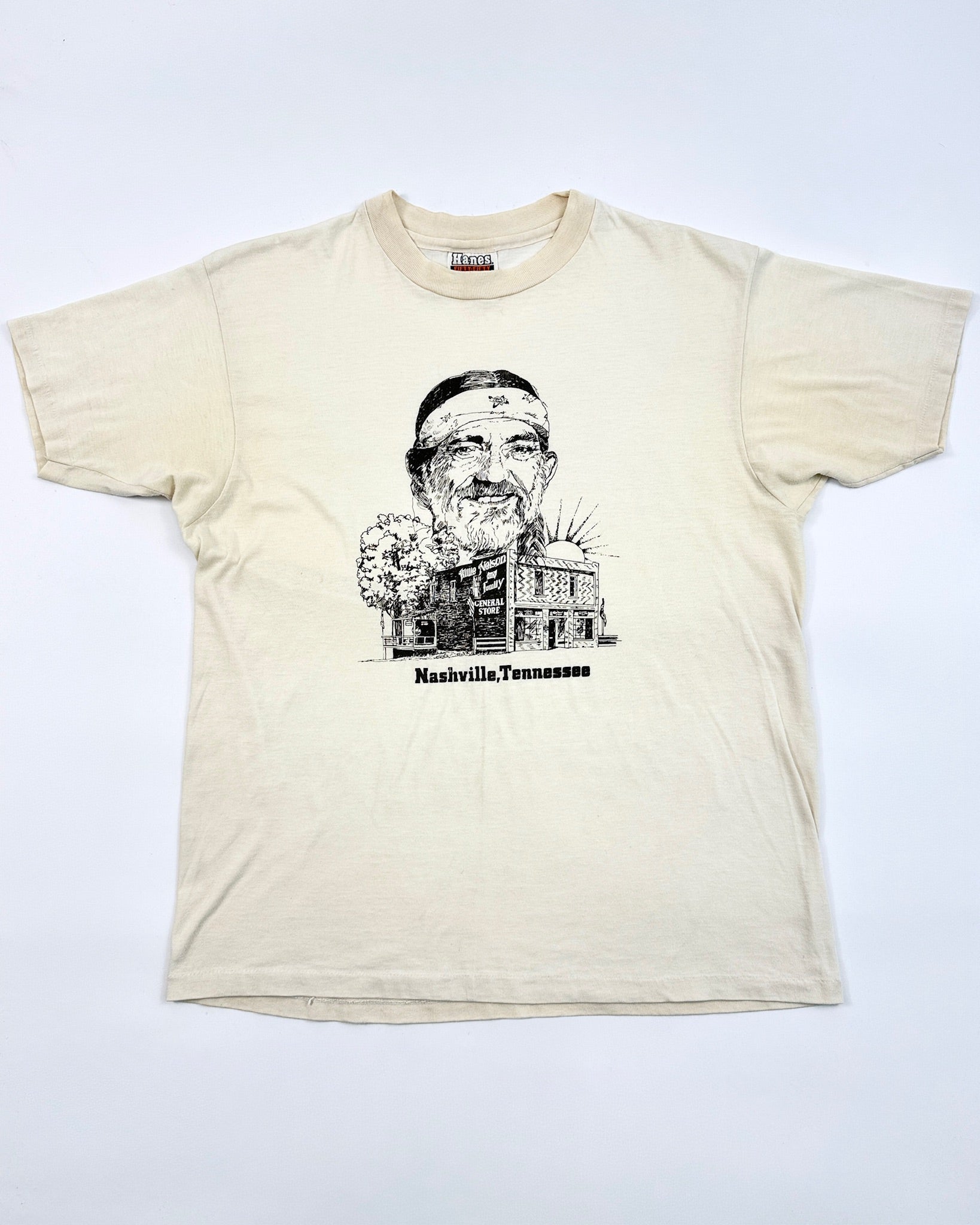 Willie Nelson Hand Drawn Tee