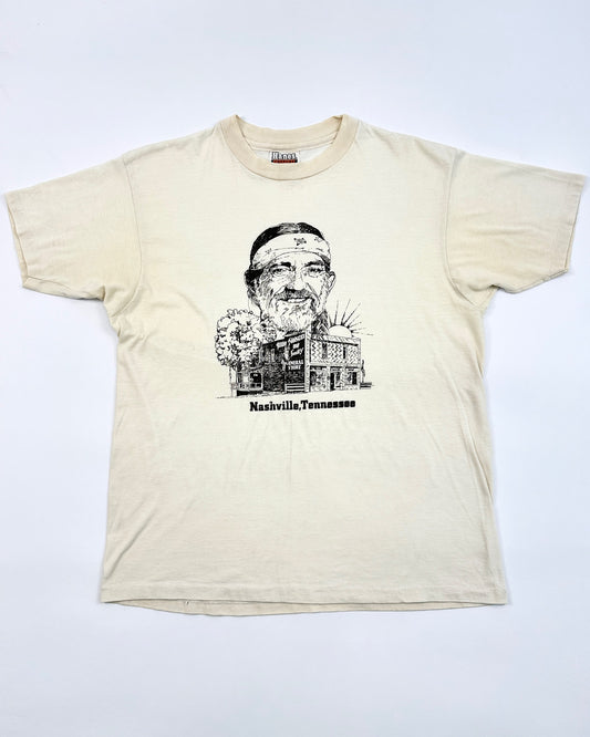 Willie Nelson Hand Drawn Tee