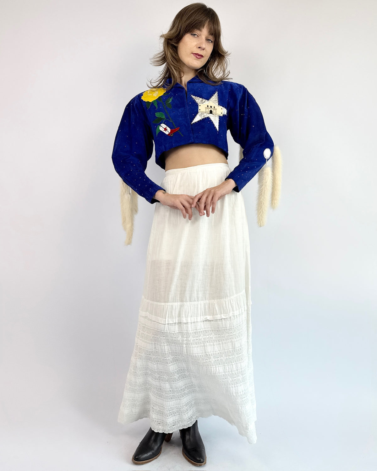 The Lovely Lone Star State Suede Jacket