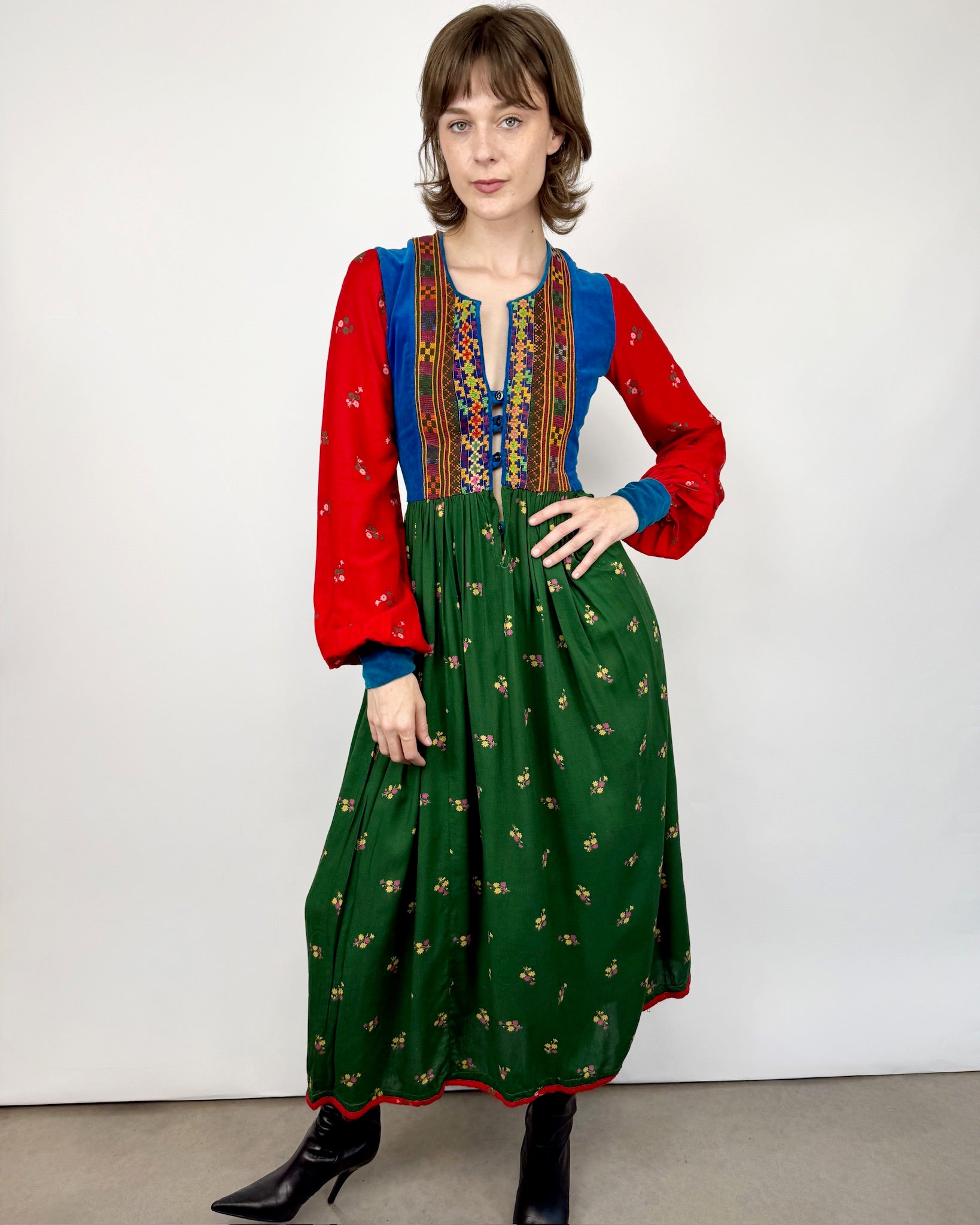 Fairest Lady Colorblock Maxi