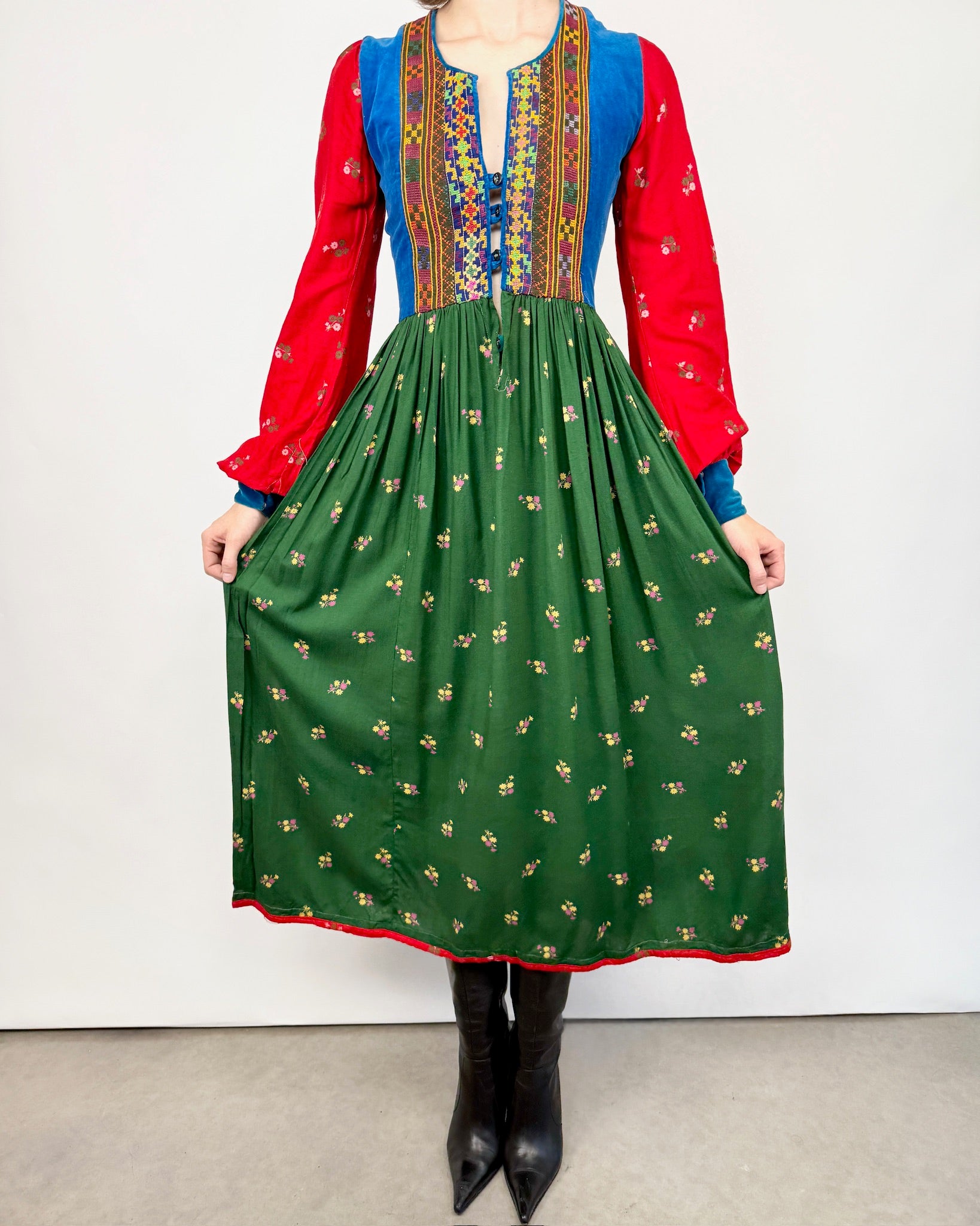 Fairest Lady Colorblock Maxi