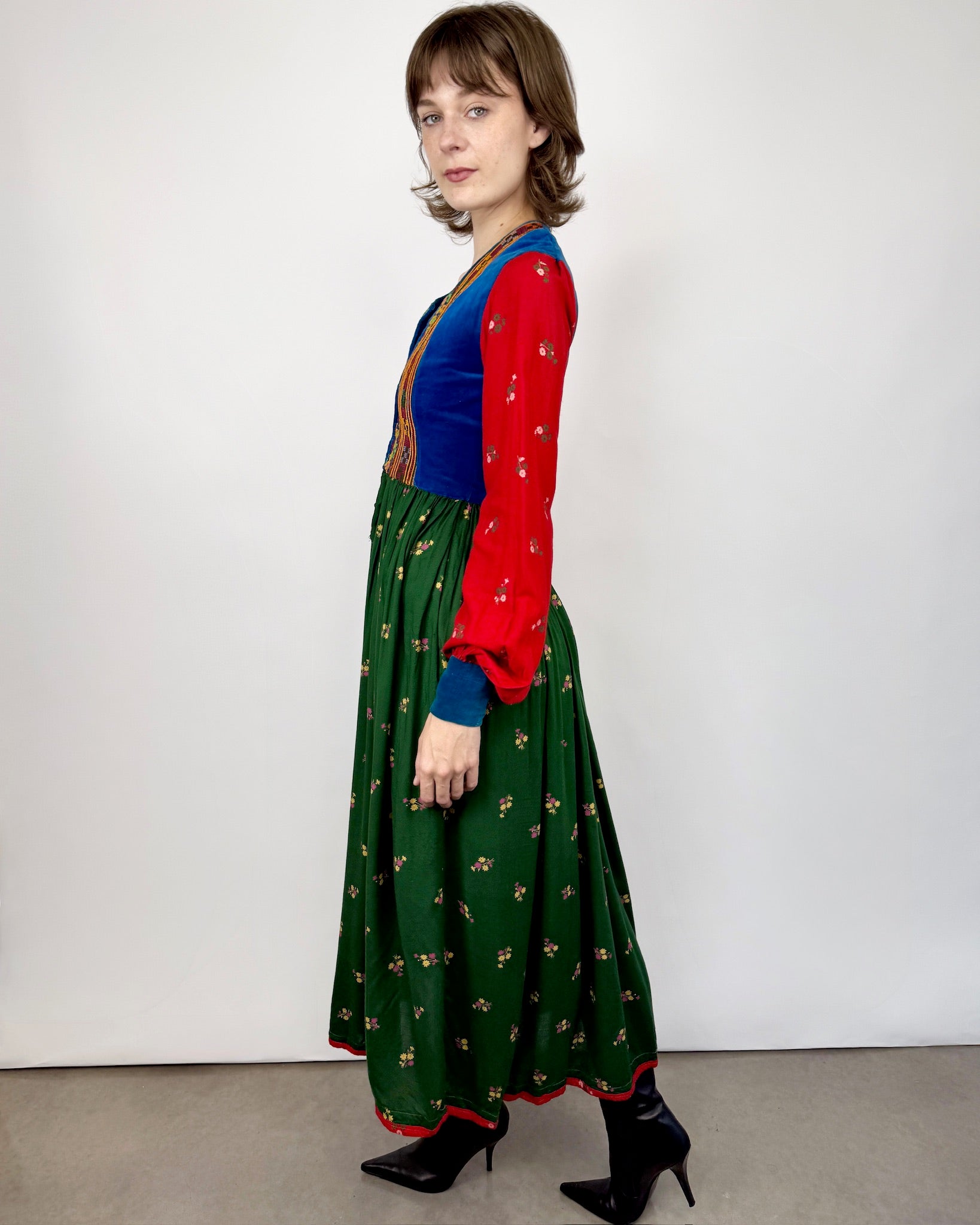 Fairest Lady Colorblock Maxi