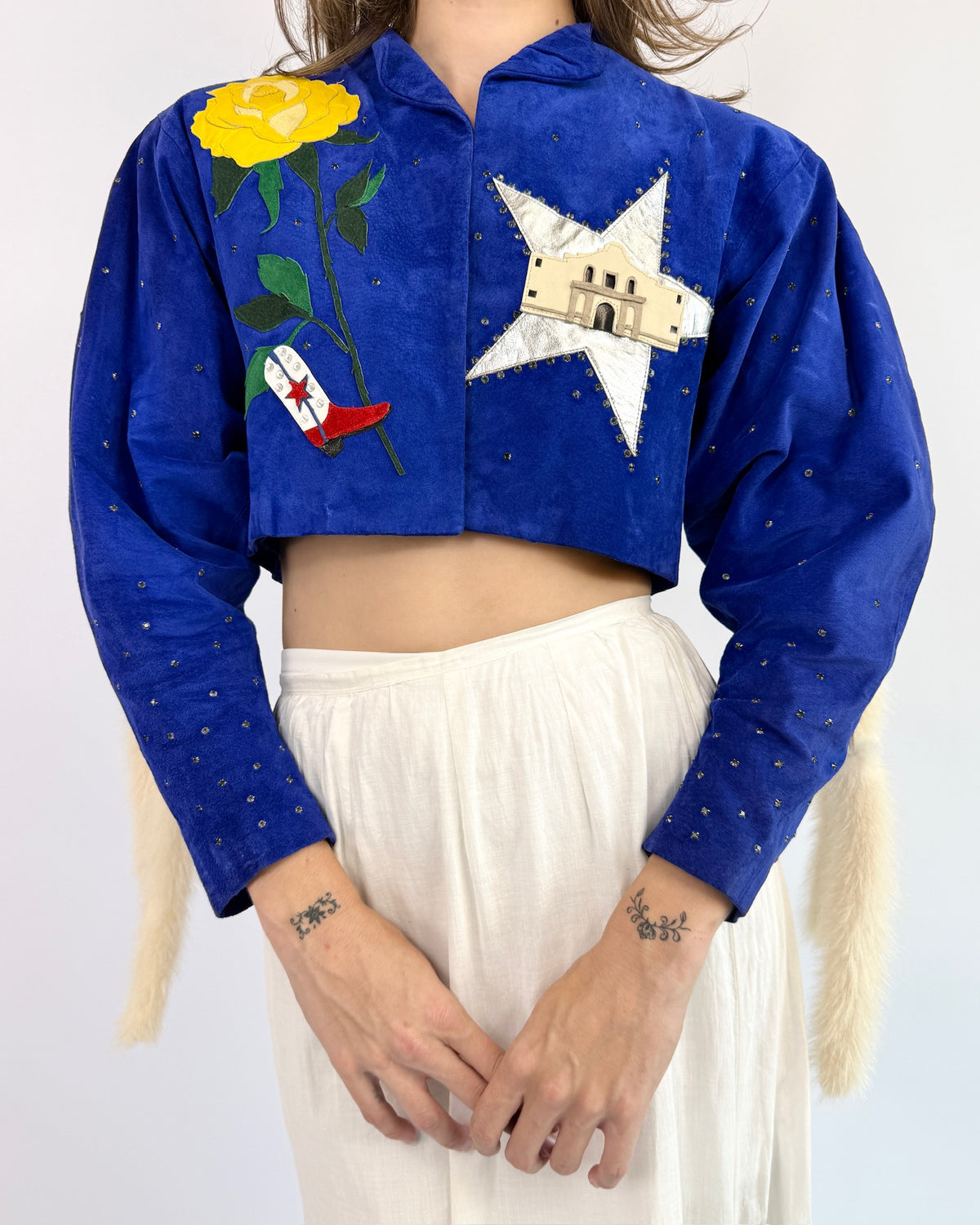 The Lovely Lone Star State Suede Jacket