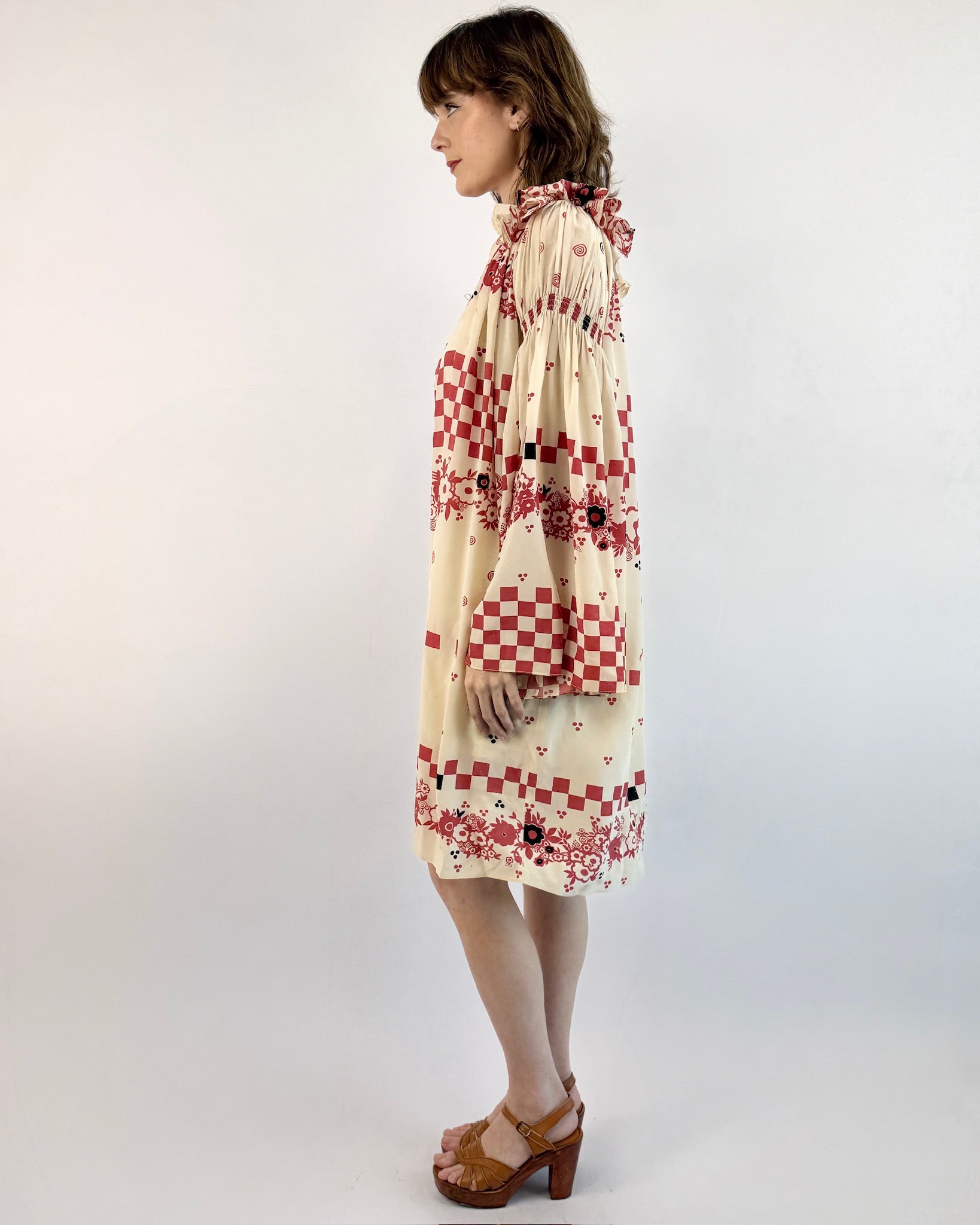 Ossie Clark Check Mate Floral Jacket