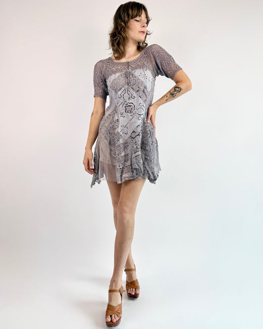Ellen Johnson Fairy Frills Crochet Dress