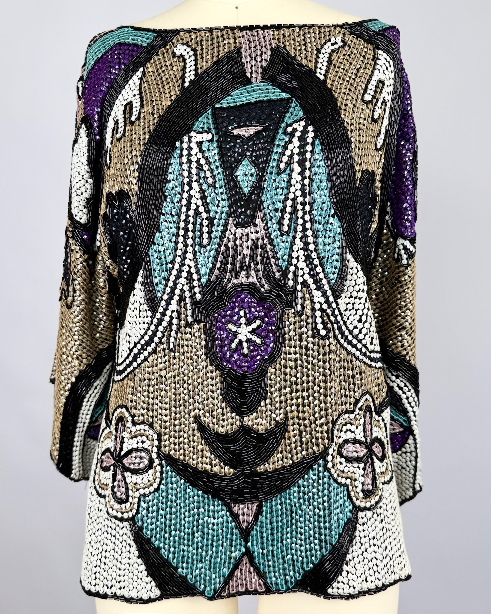 Jennifer George Sequin Blouse