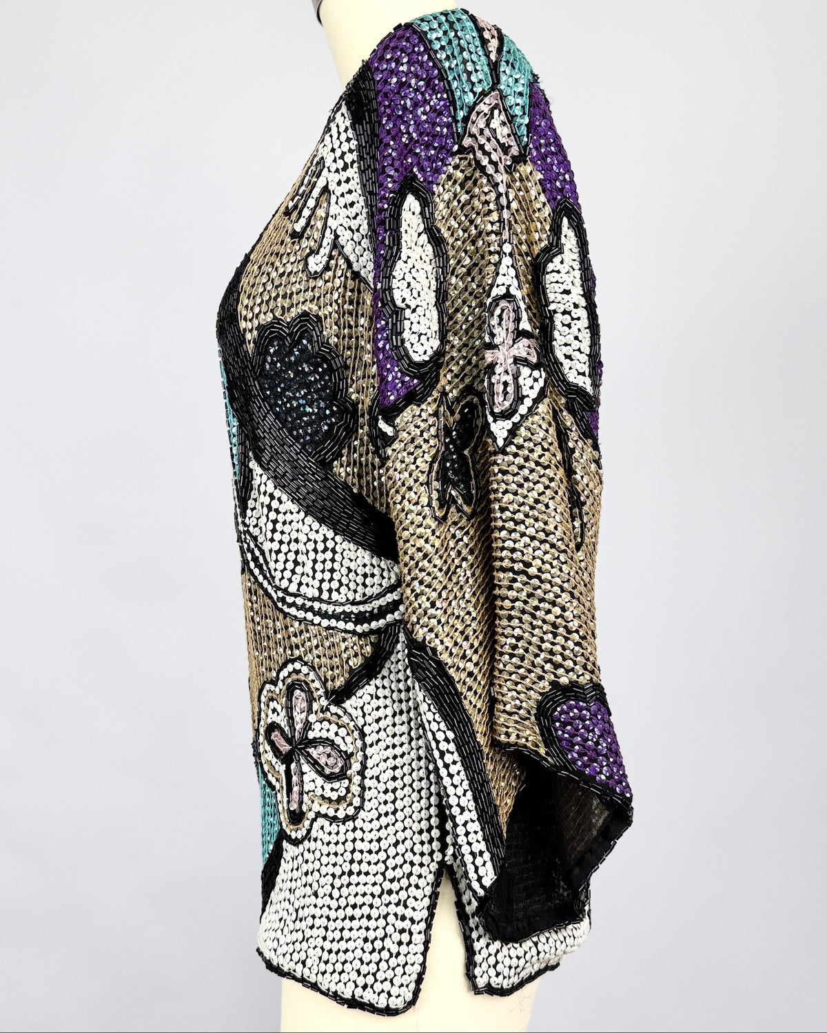 Jennifer George Sequin Blouse