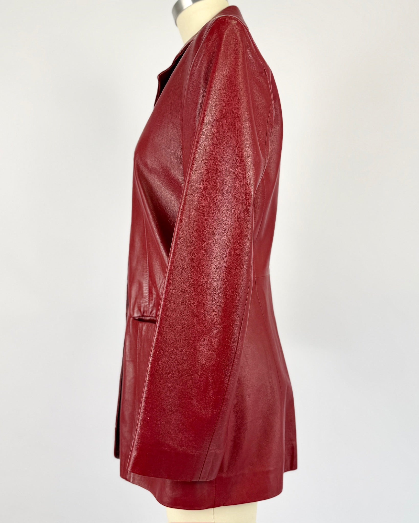 Cuoieria Fiorentina Italian Red Jacket