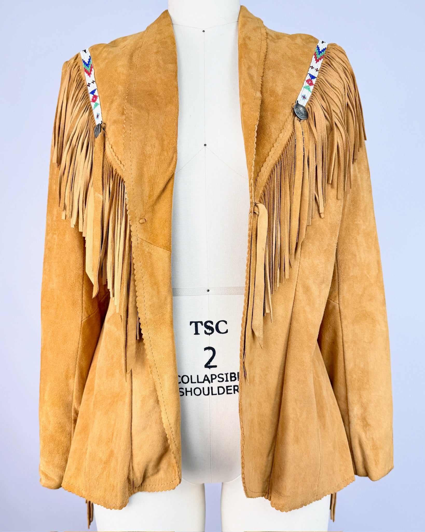Char Beaded Fringe Jacket