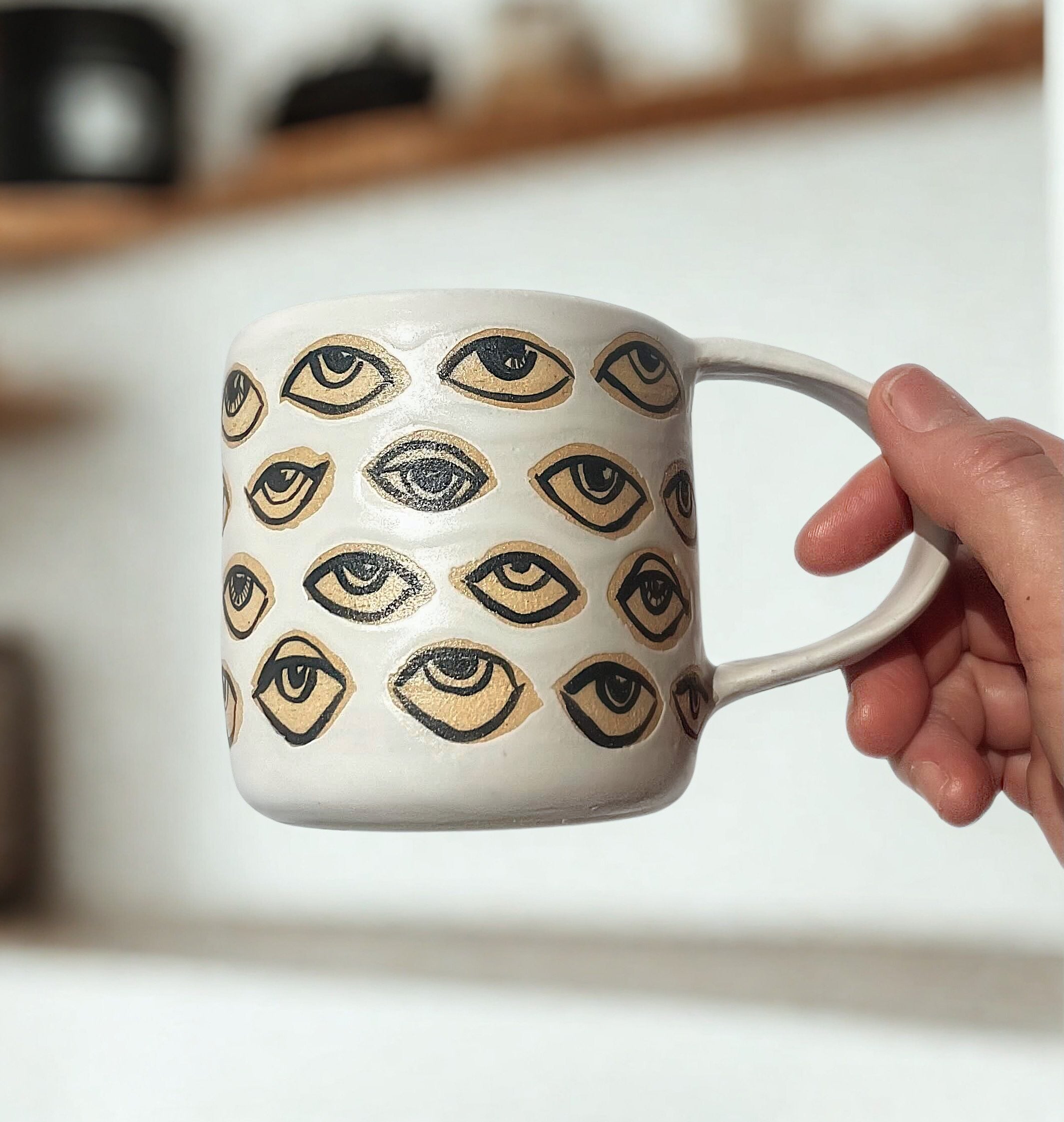 Hey Moon Ceramic Third Eye Mug