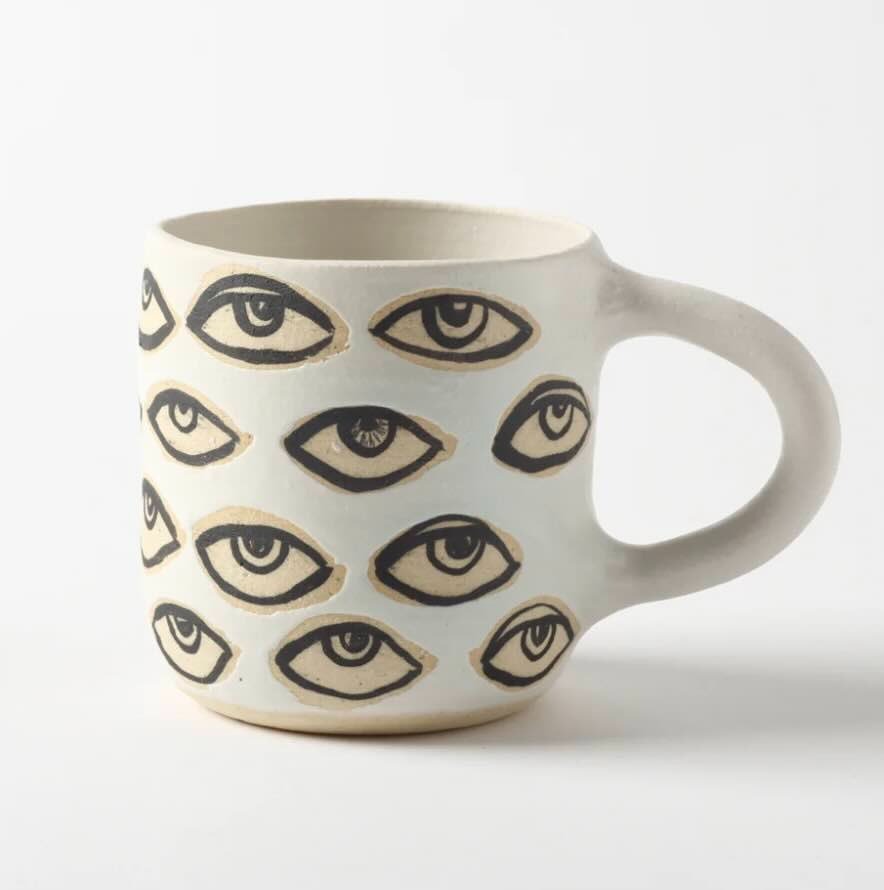 Hey Moon Ceramic Third Eye Mug