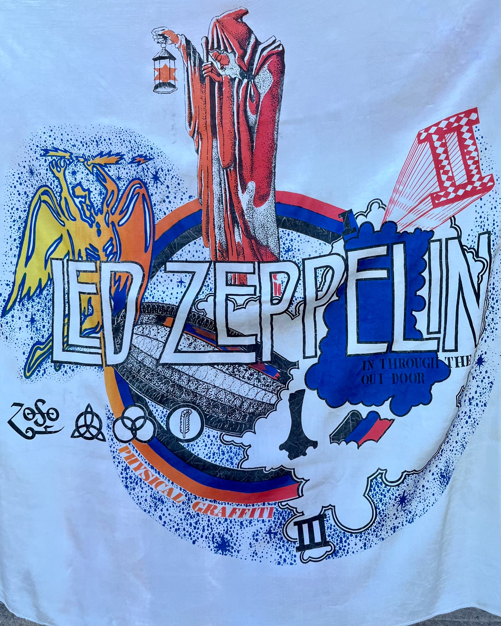 70's Led Zeppelin Wall Hanging